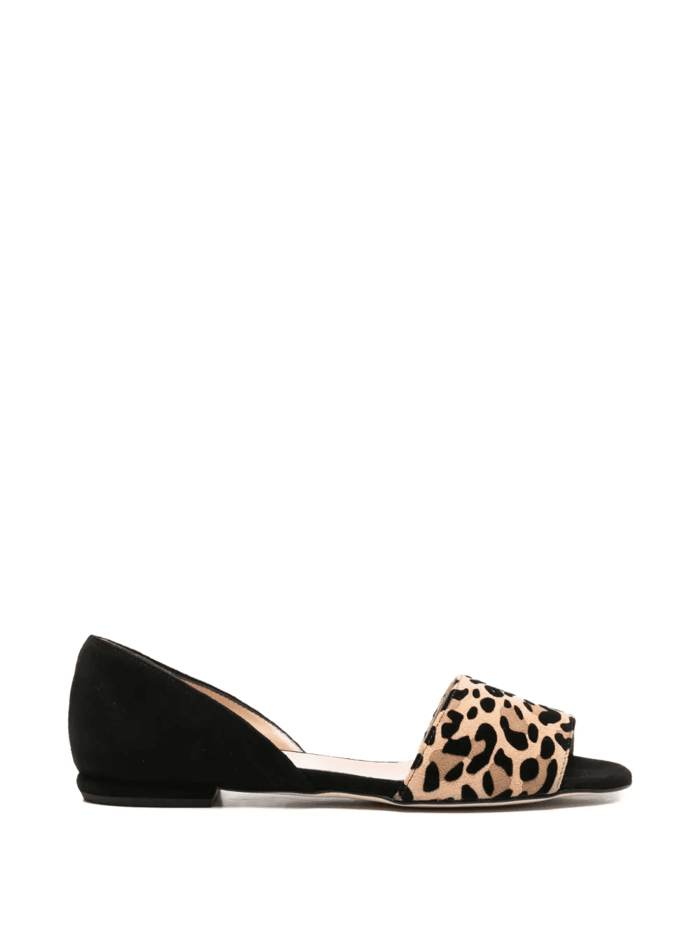 d'Orsay leopard-print sandals - Image 1