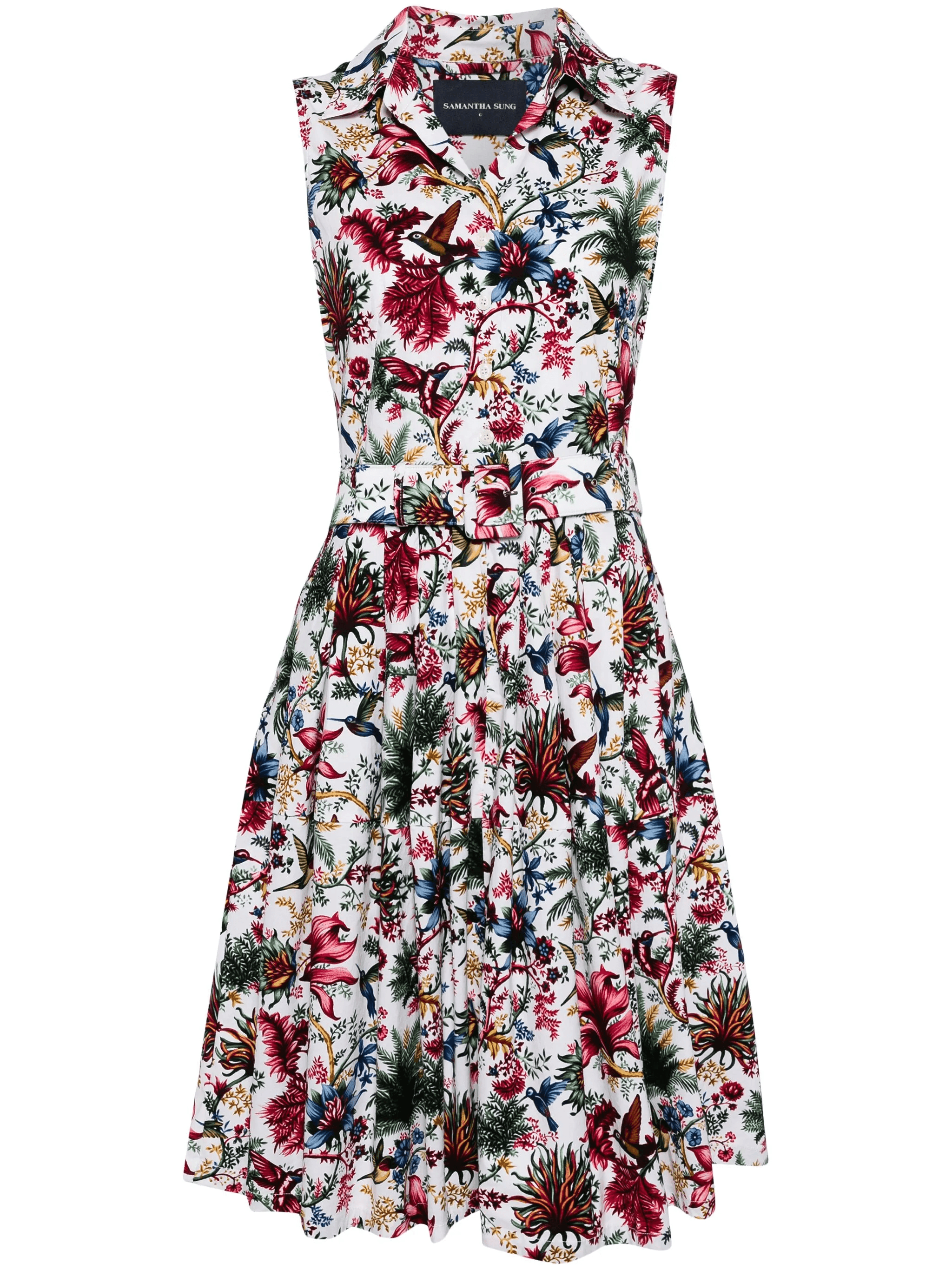 Claire floral-print dress - Image 1