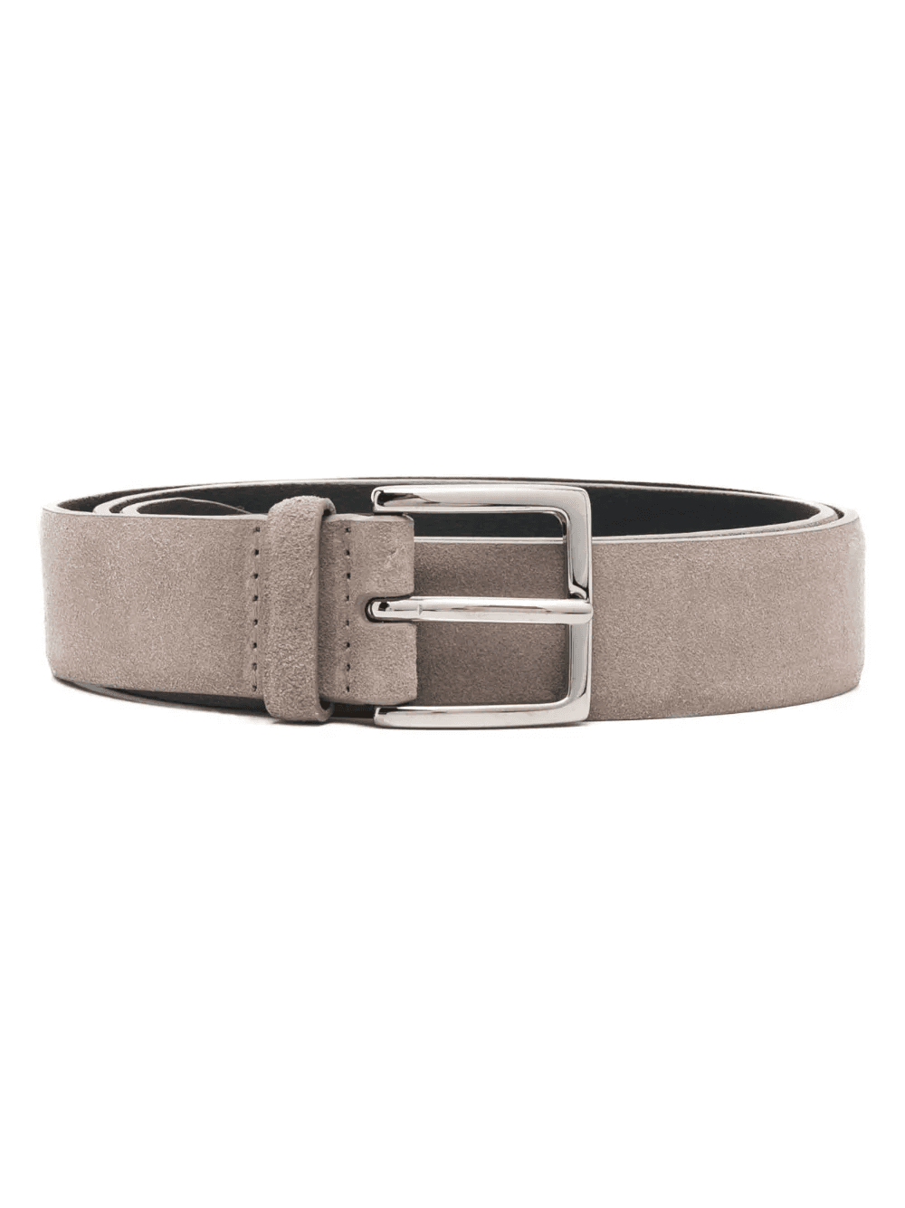 buckle-fastening suede belt - Image 1