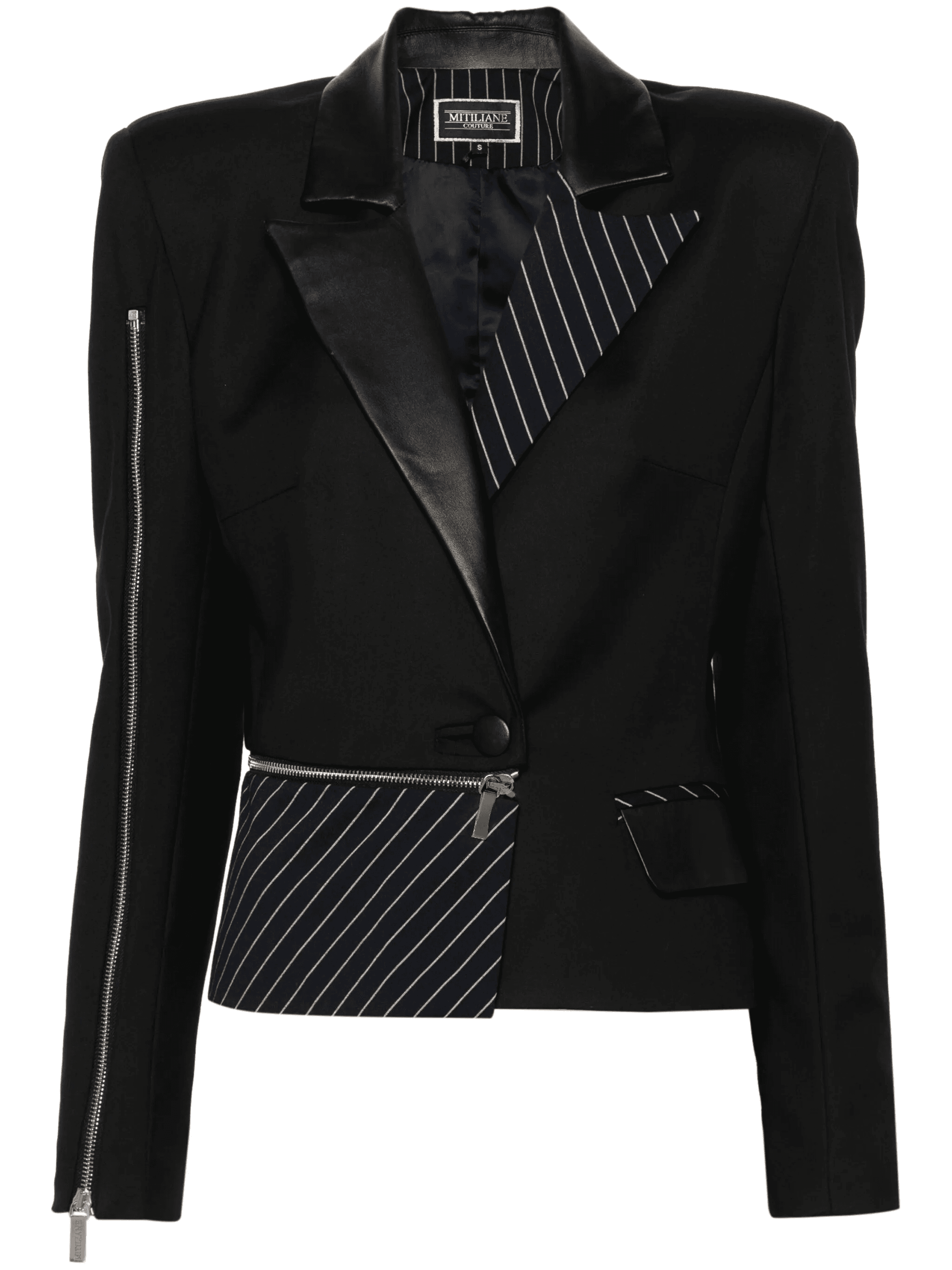 panelled blazer - Image 1