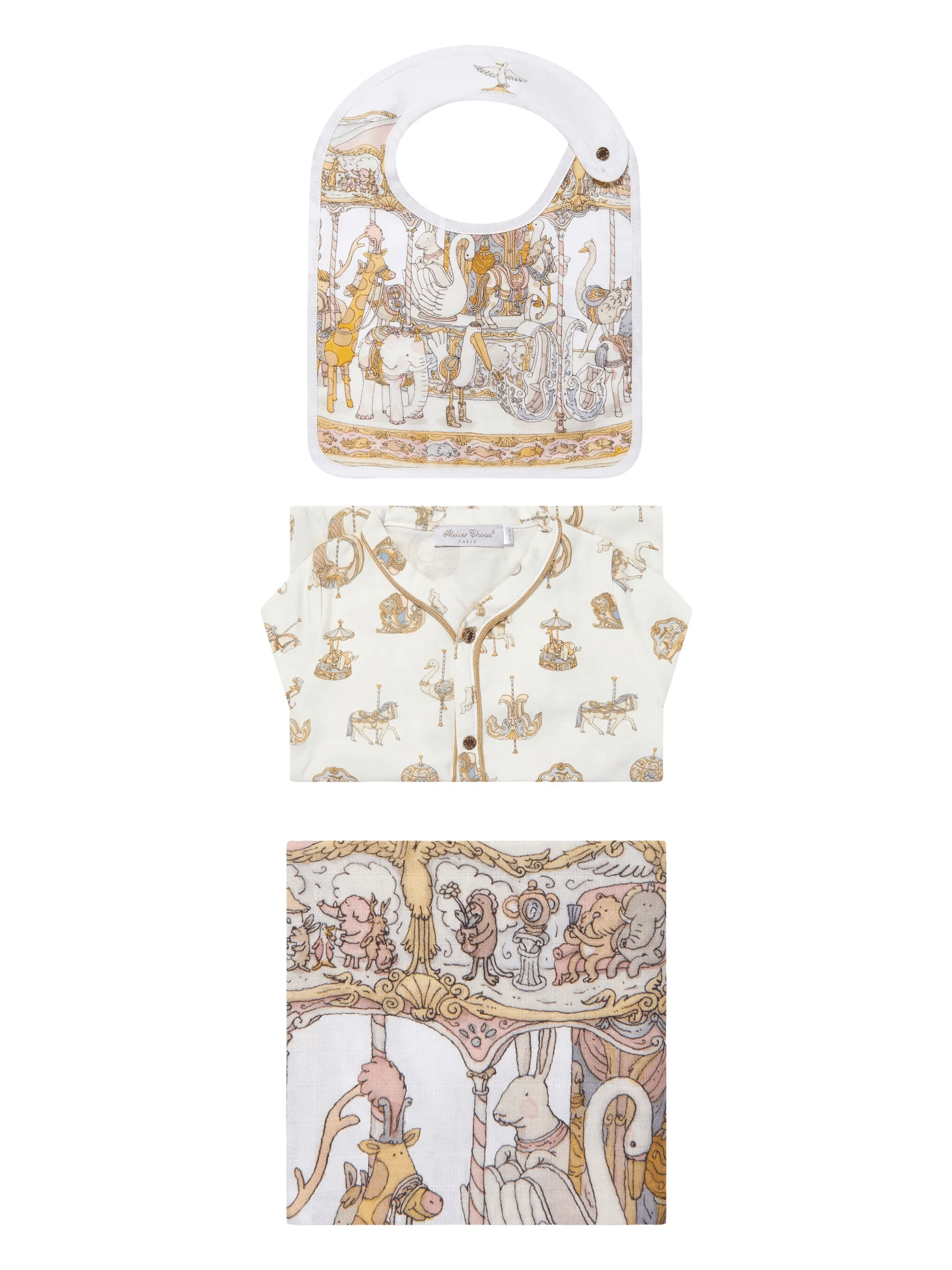 graphic-print pajamas set - Image 1