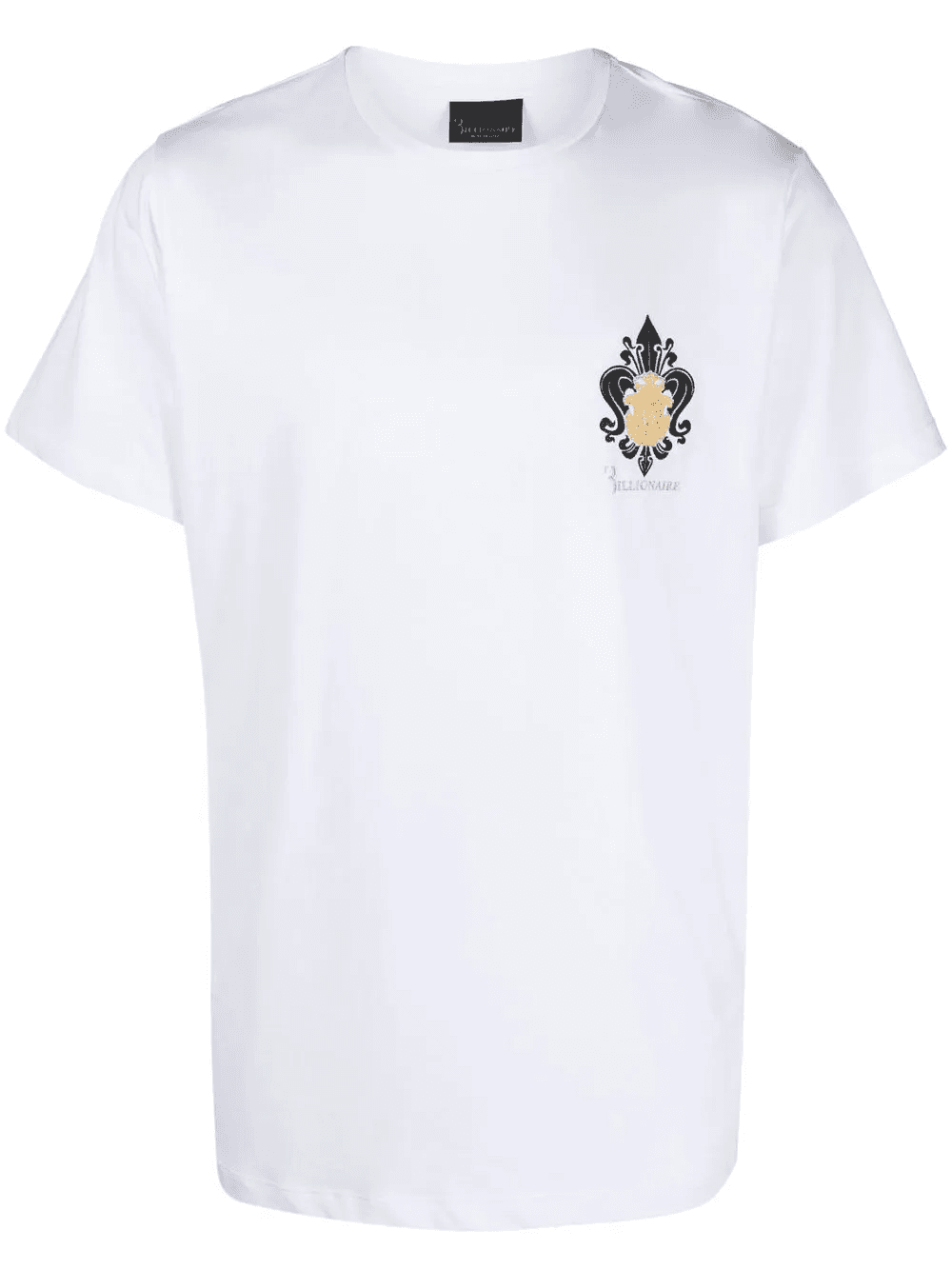 Crest-logo crew-neck T-shirt - Image 1