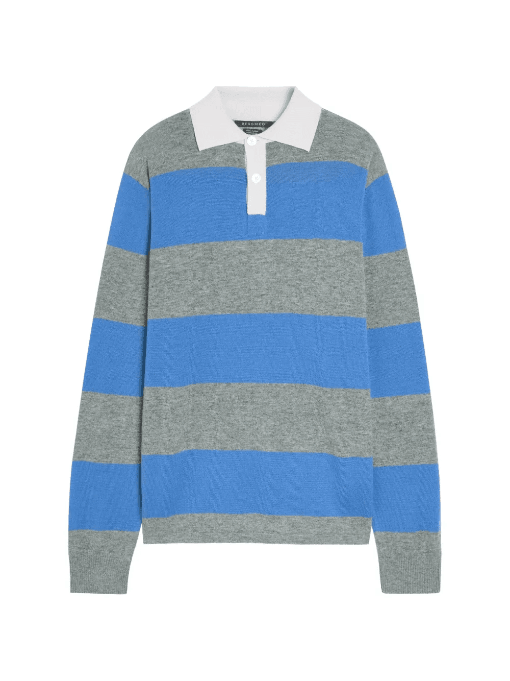striped polo shirt - Image 1
