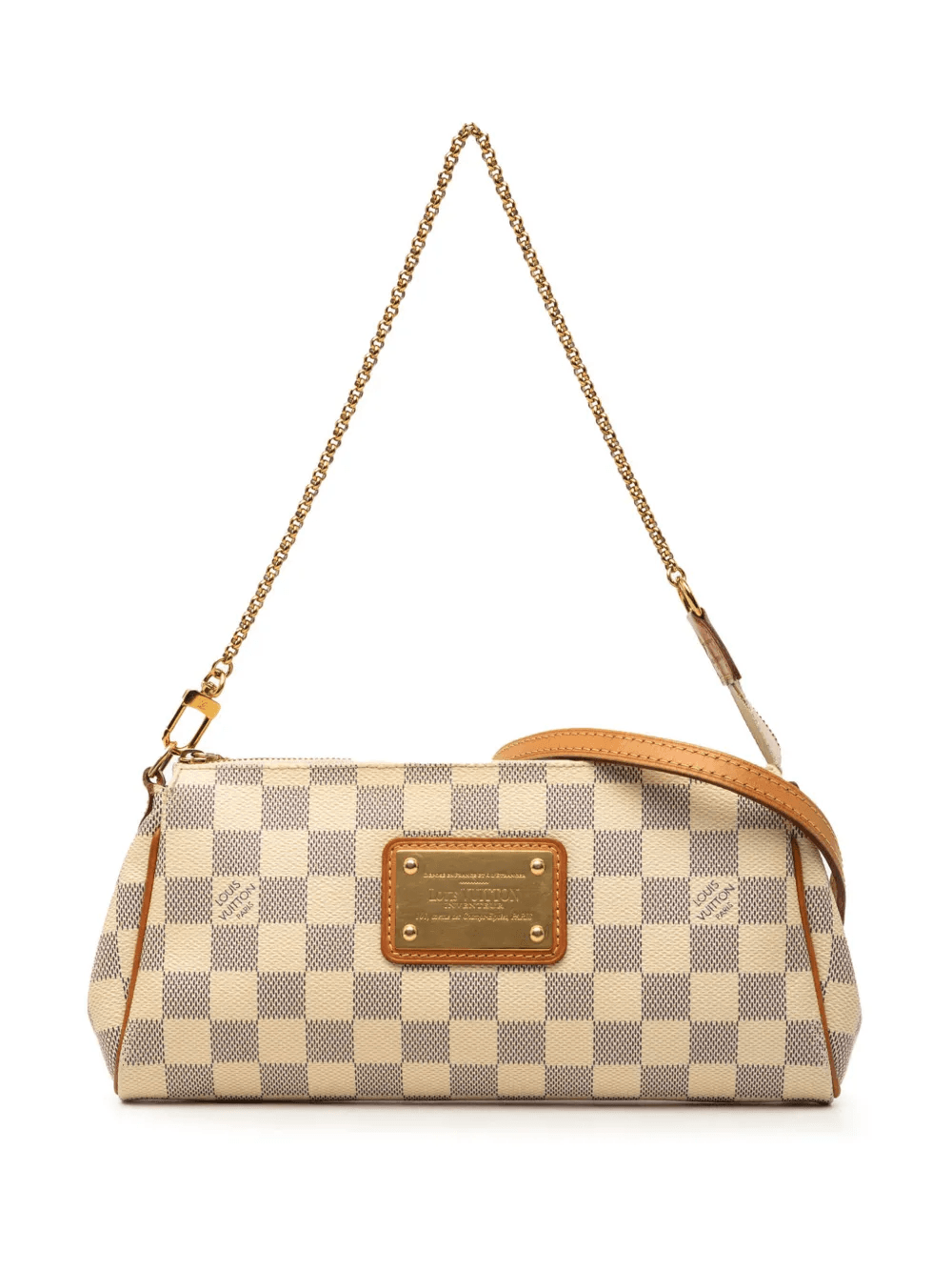 2015 Damier Azur Eva satchel - Image 1