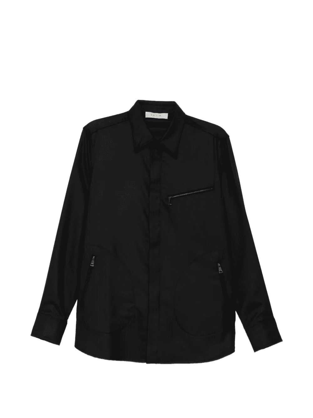wool zip shirt - Image 1