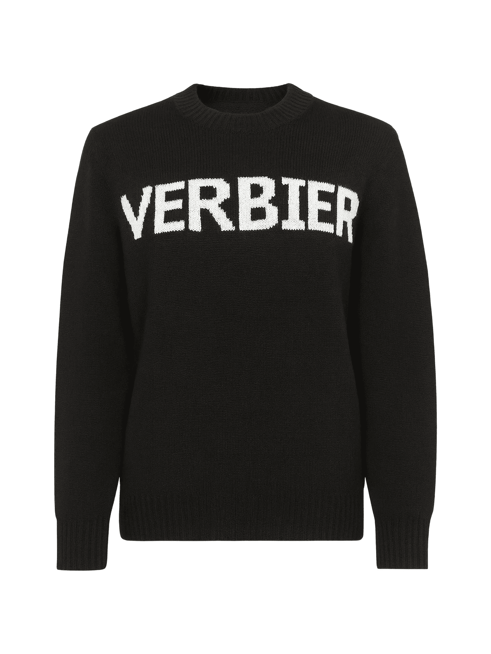 graphic crew-neck sweater - Image 1