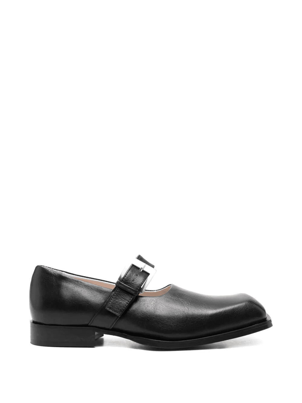 Moran buckle-strap leather loafers - Image 1