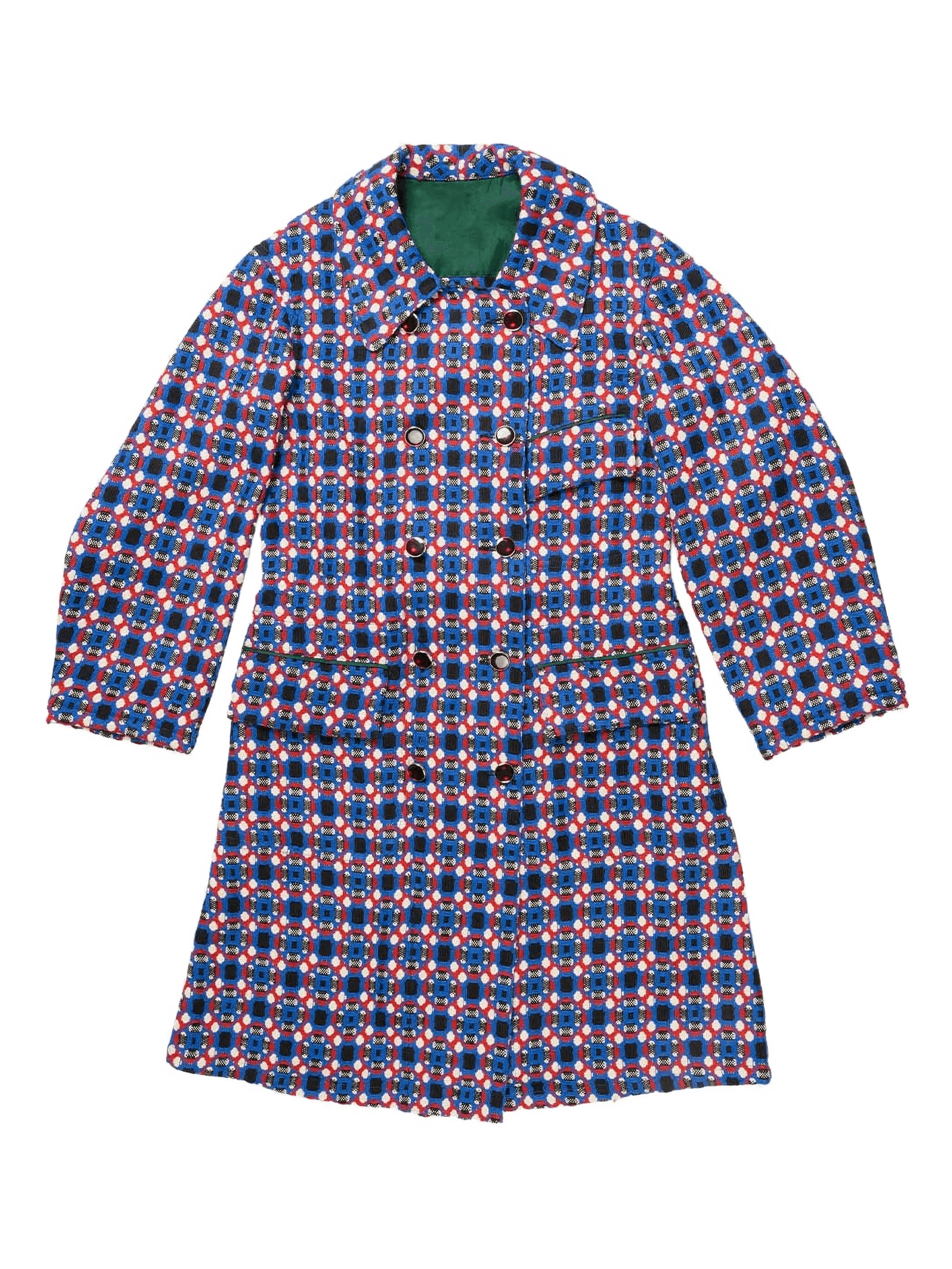 wool double-breasted coat - Image 1