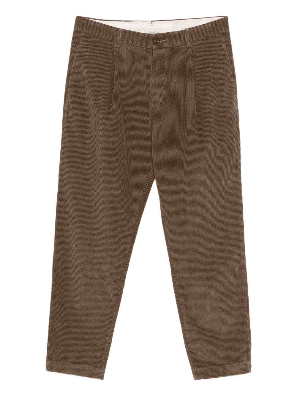 pleated corduroy trousers - Image 1