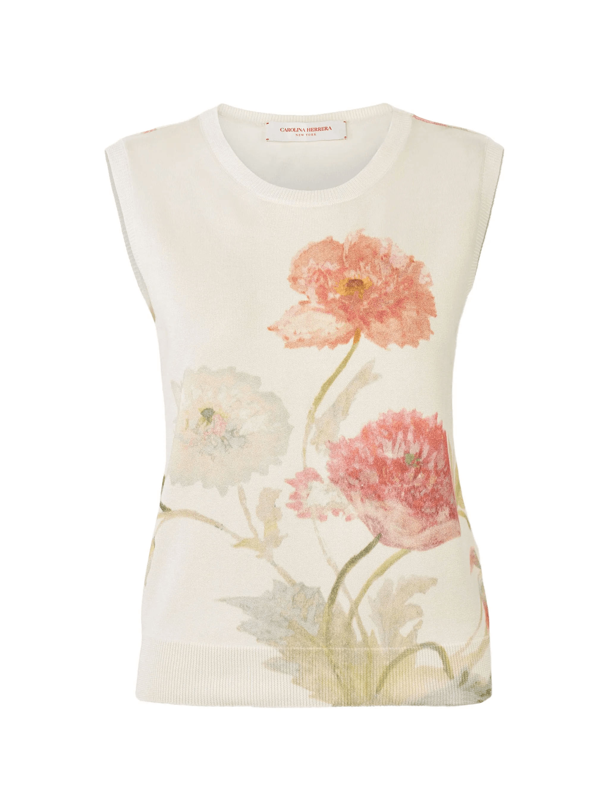 Poppy-print tank - Image 1