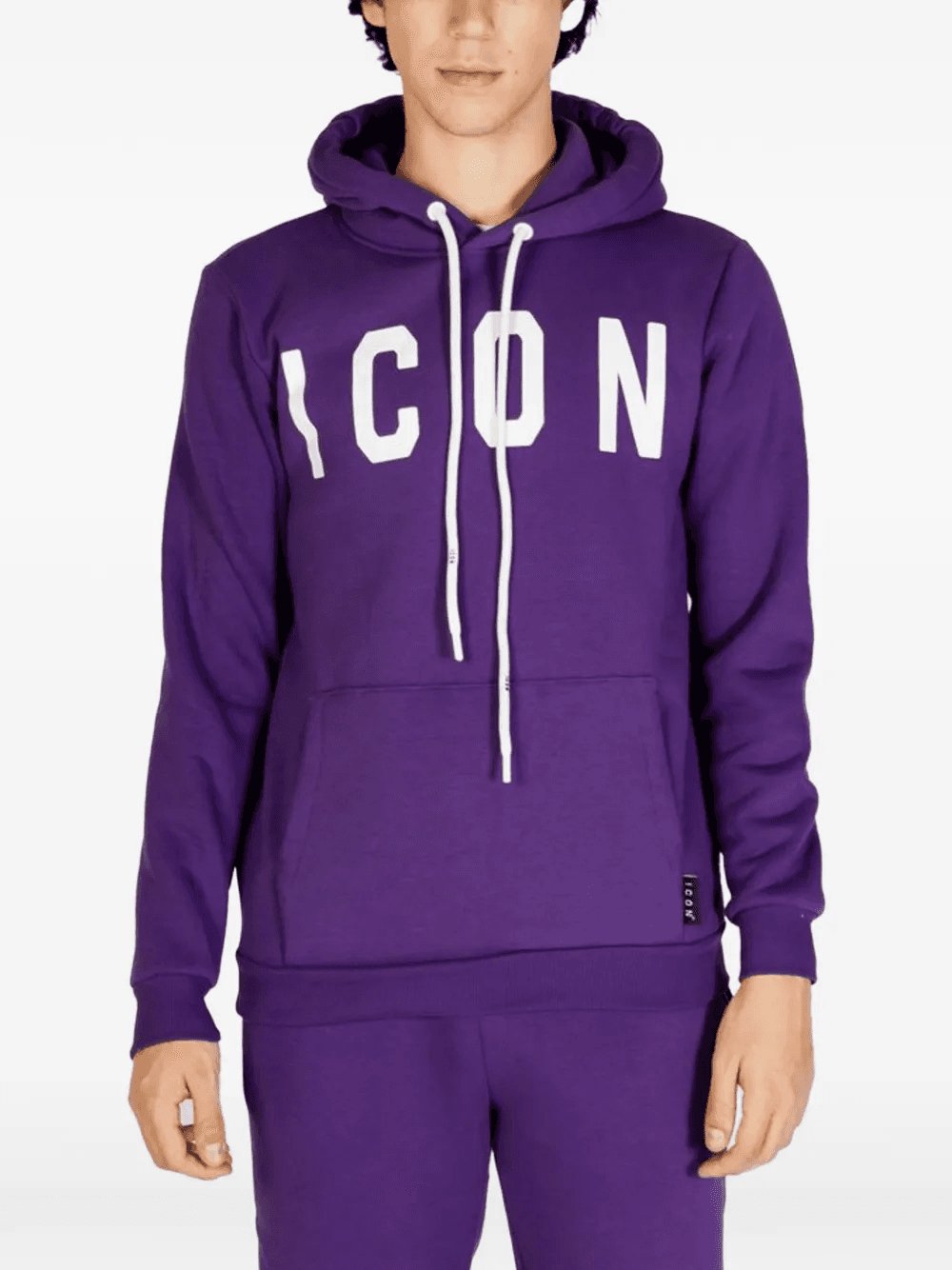 logo-print hoodie - Image 1