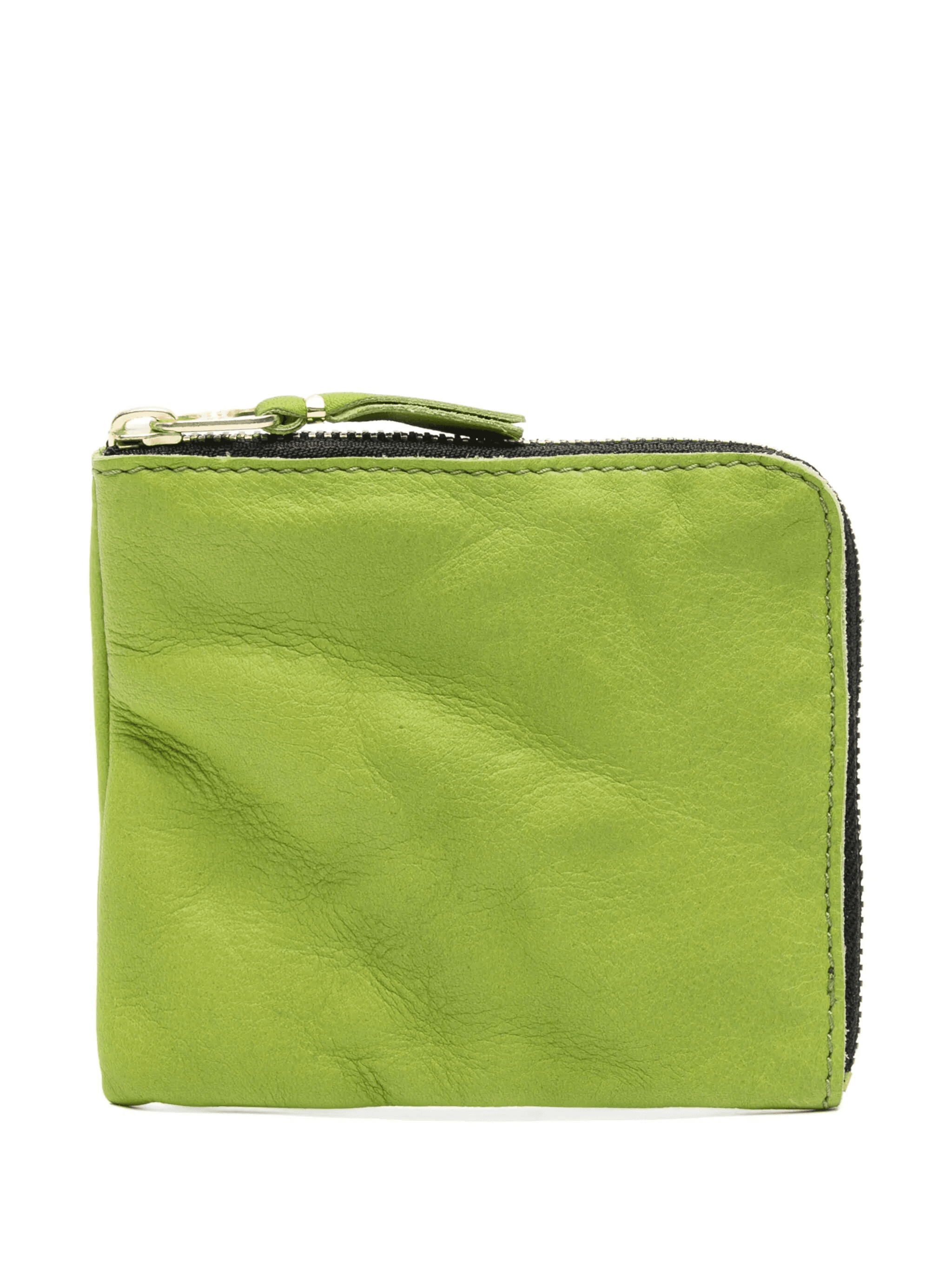 zip-up leather cardholder - Image 1