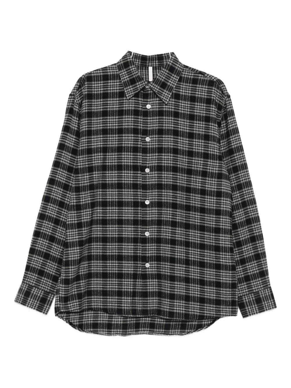 plaid-pattern shirt - Image 1
