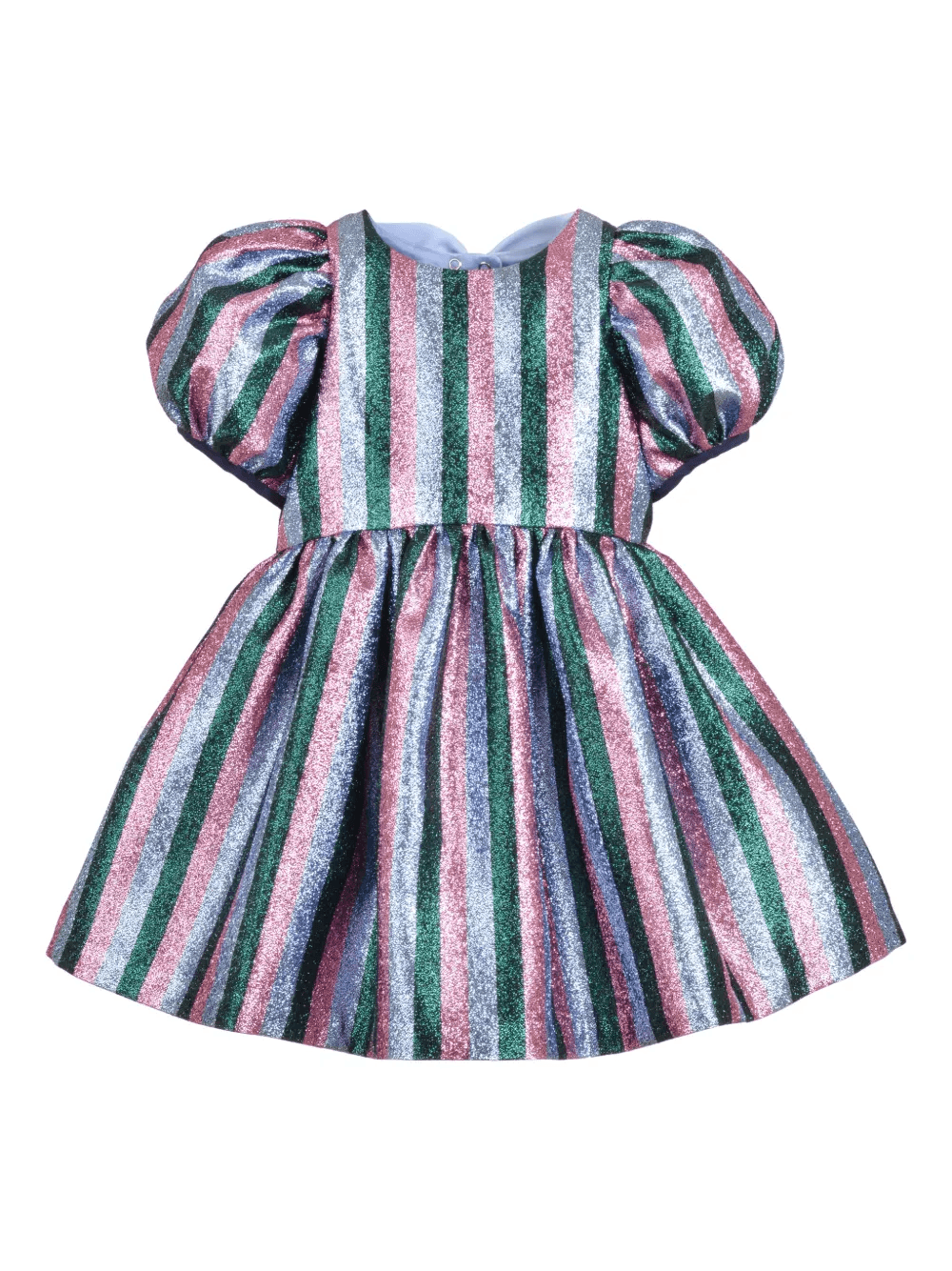 puff-sleeve dress - Image 1