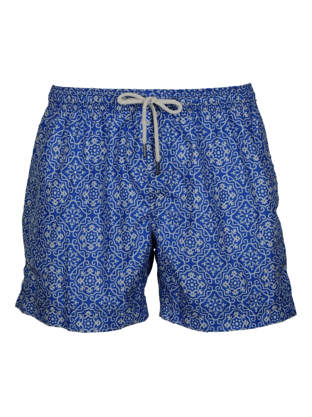 patterned drawstring swim shorts - Image 1