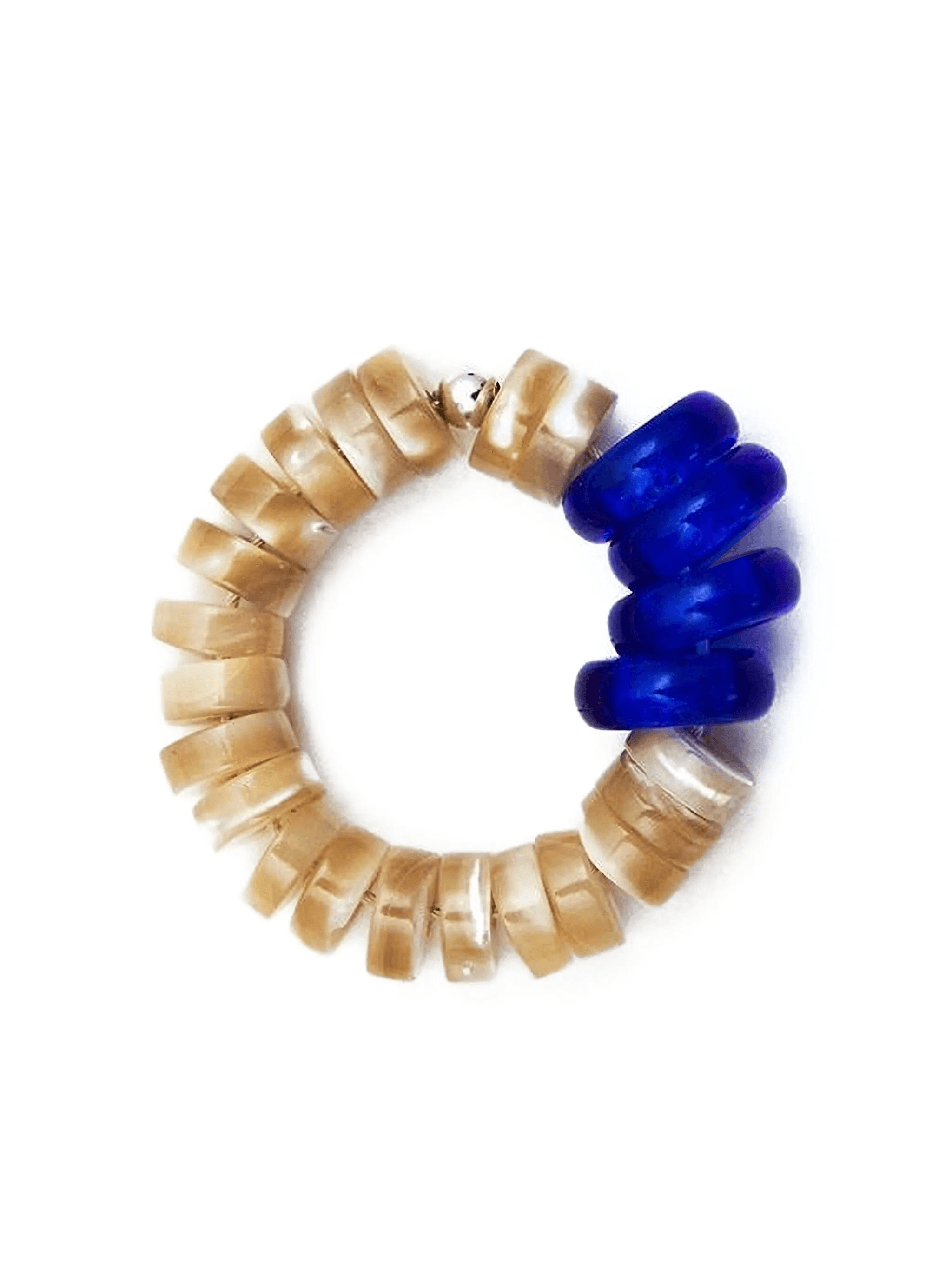 mother-of-pearl lento ring - Image 1