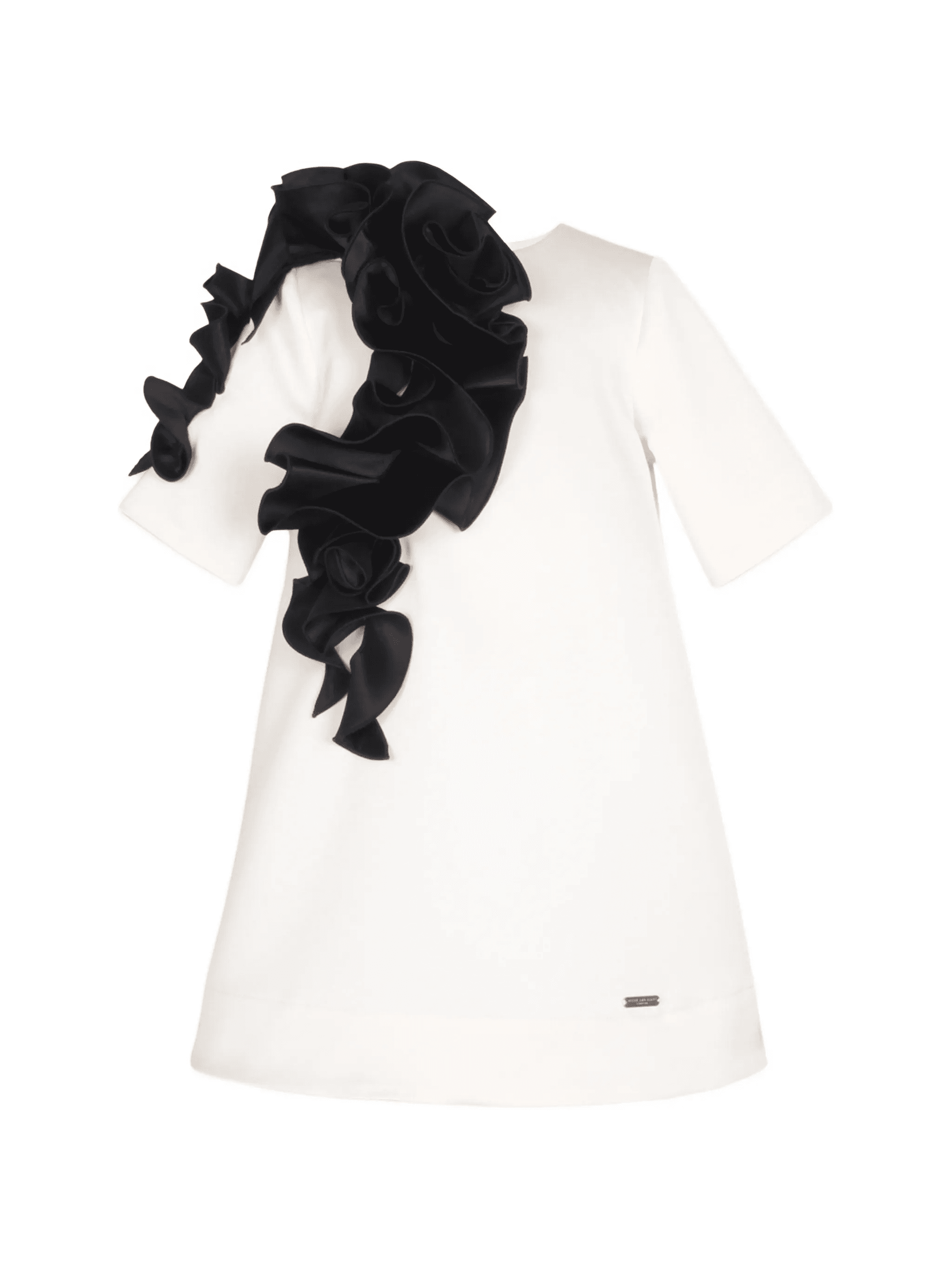 ruffled-detail dress - Image 1