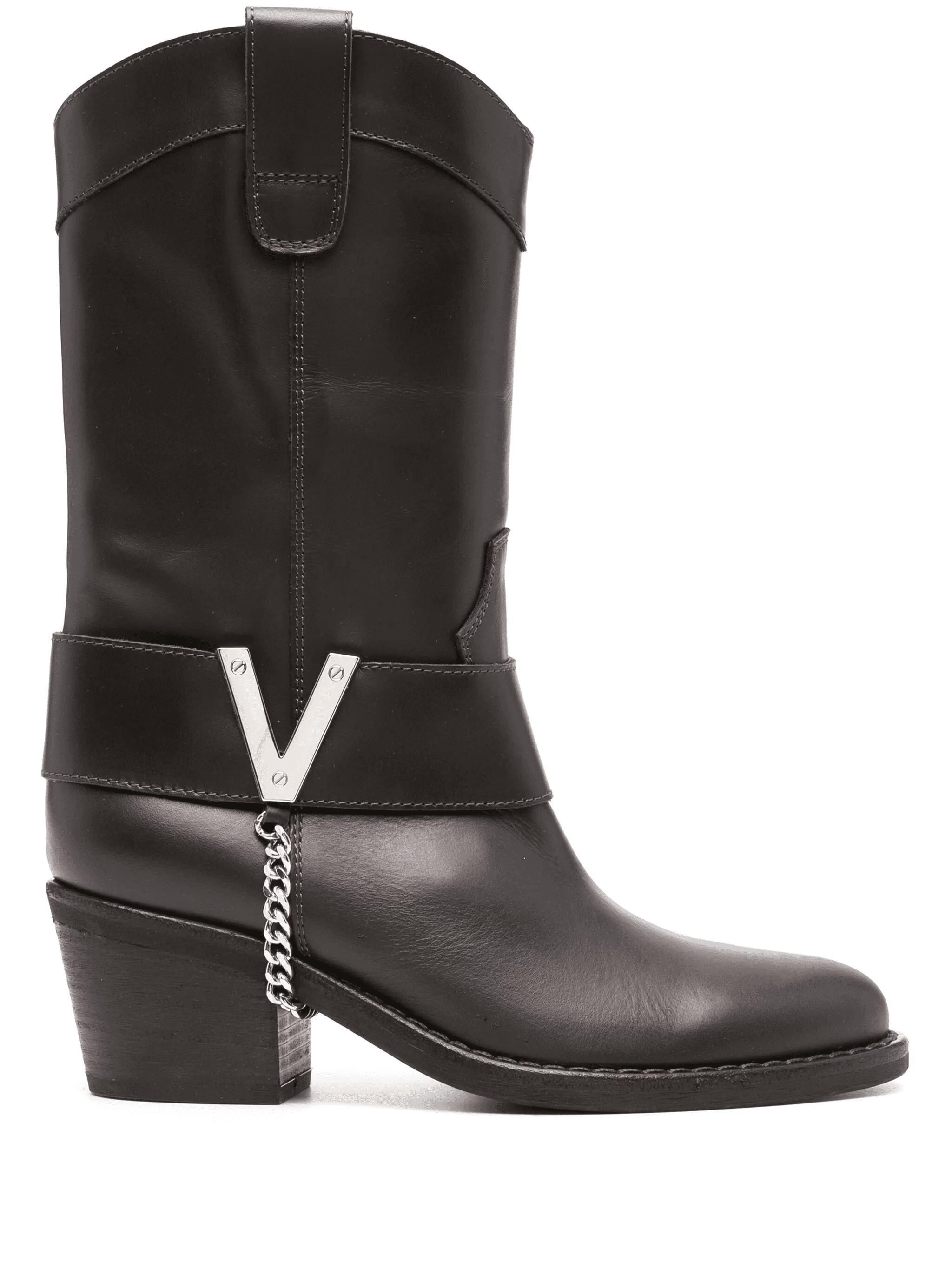 70mm logo-plaque boots - Image 1