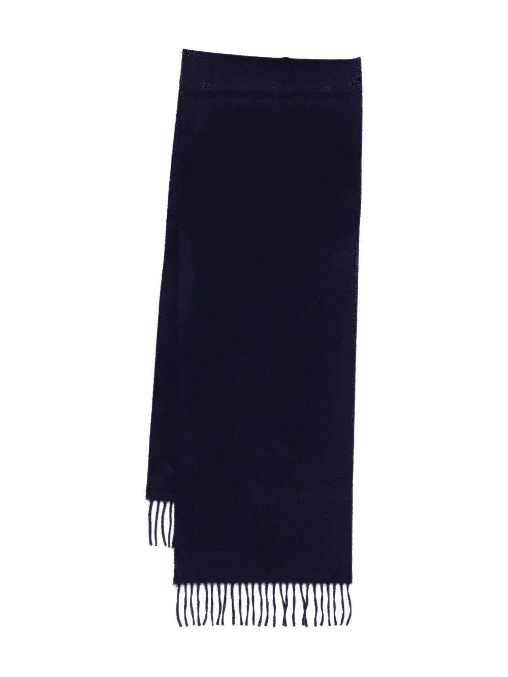 plain fringed scarf - Image 1
