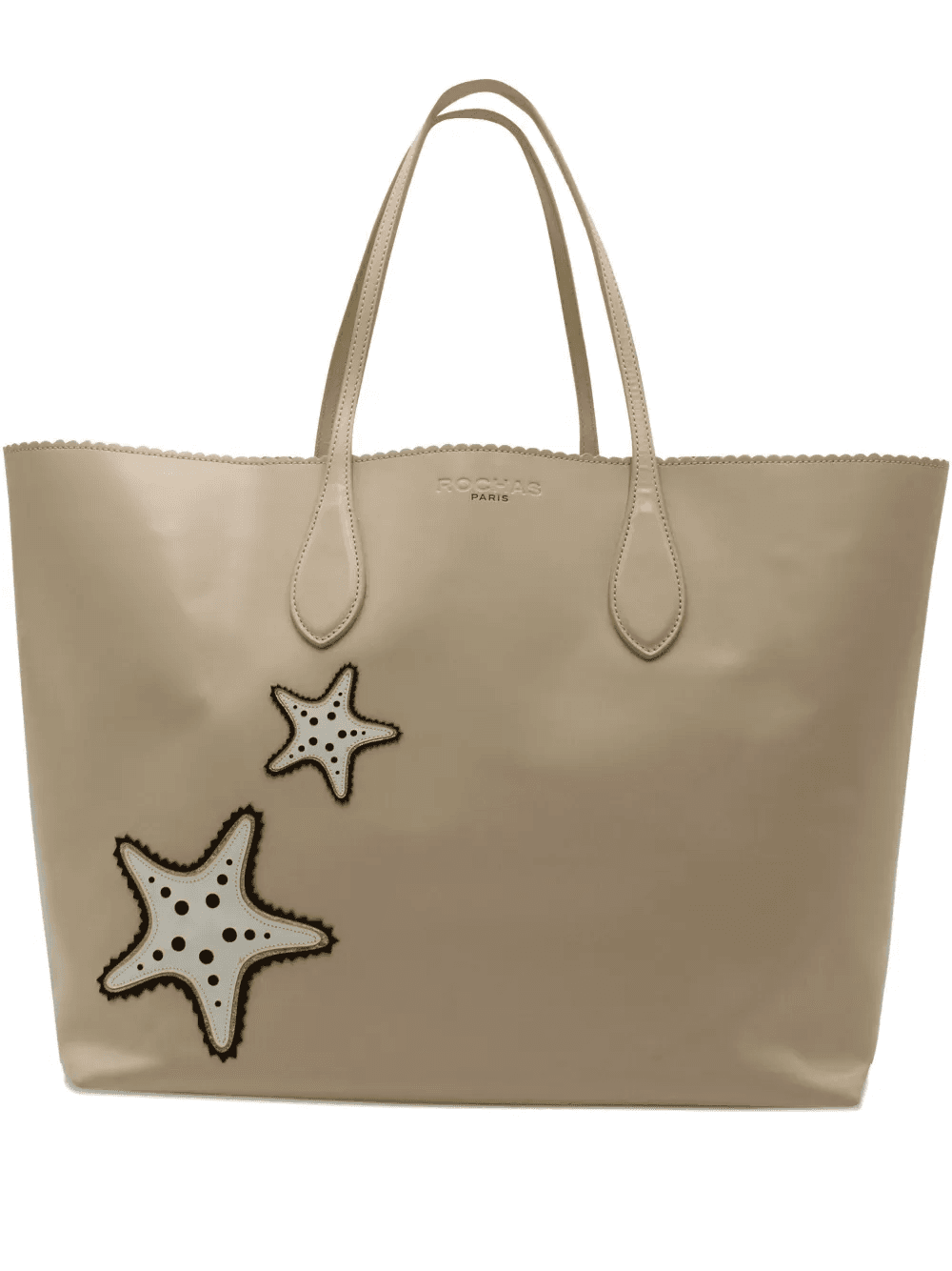 leather tote bag - Image 1