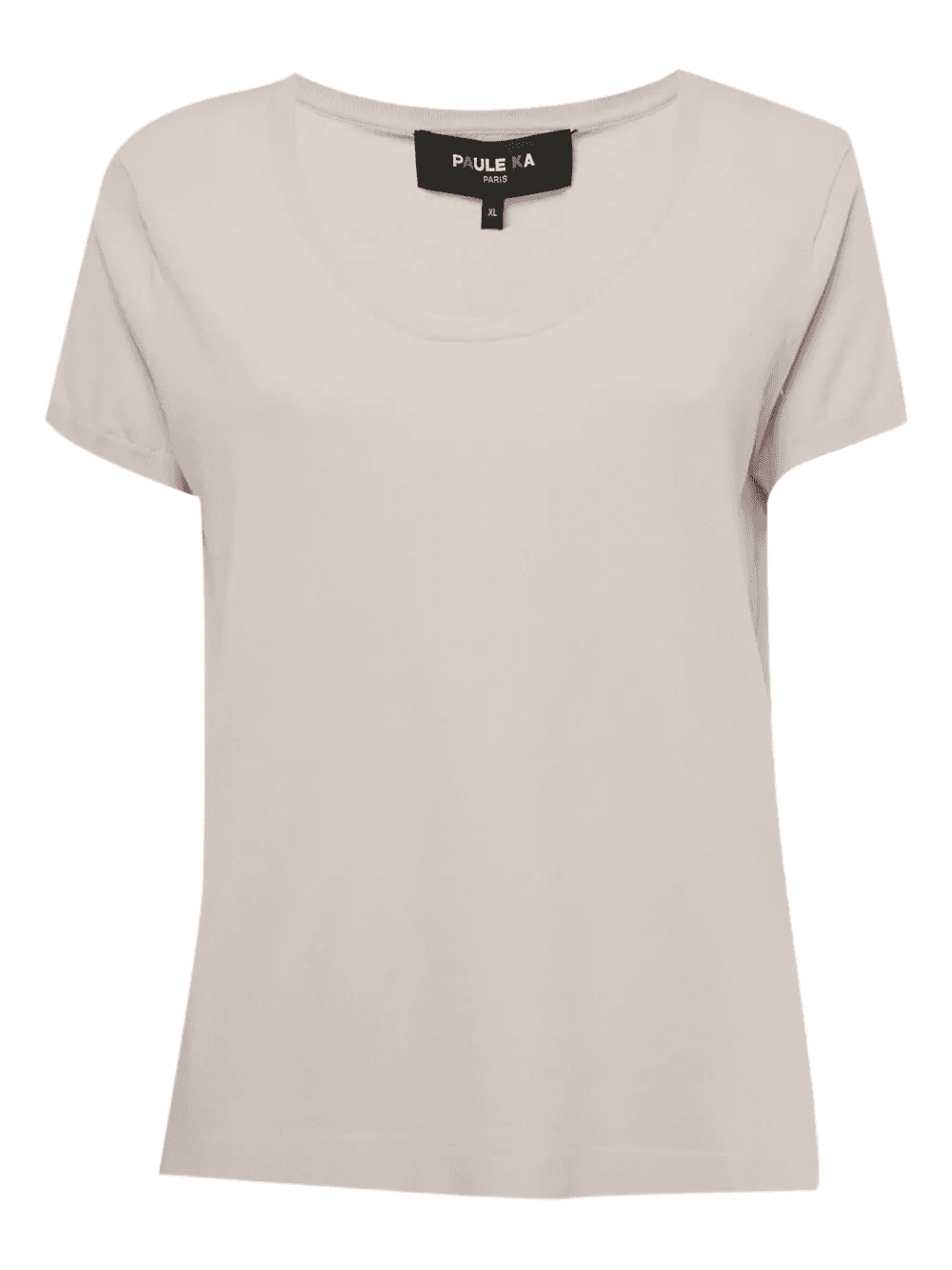 short-sleeve scoop-neck T-shirt - Image 1