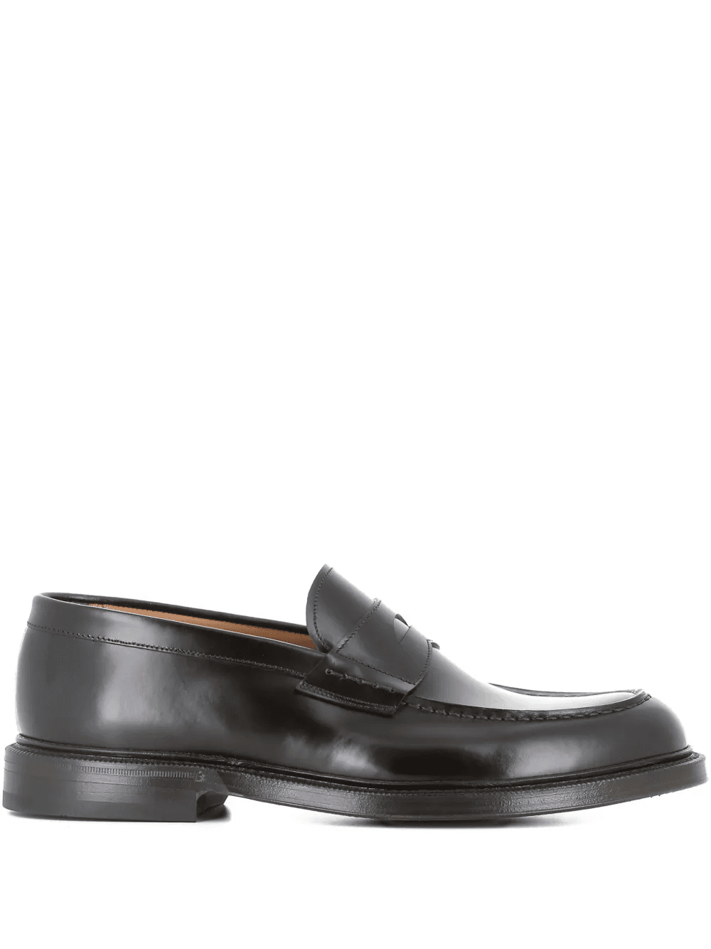 penny leather loafers - Image 1