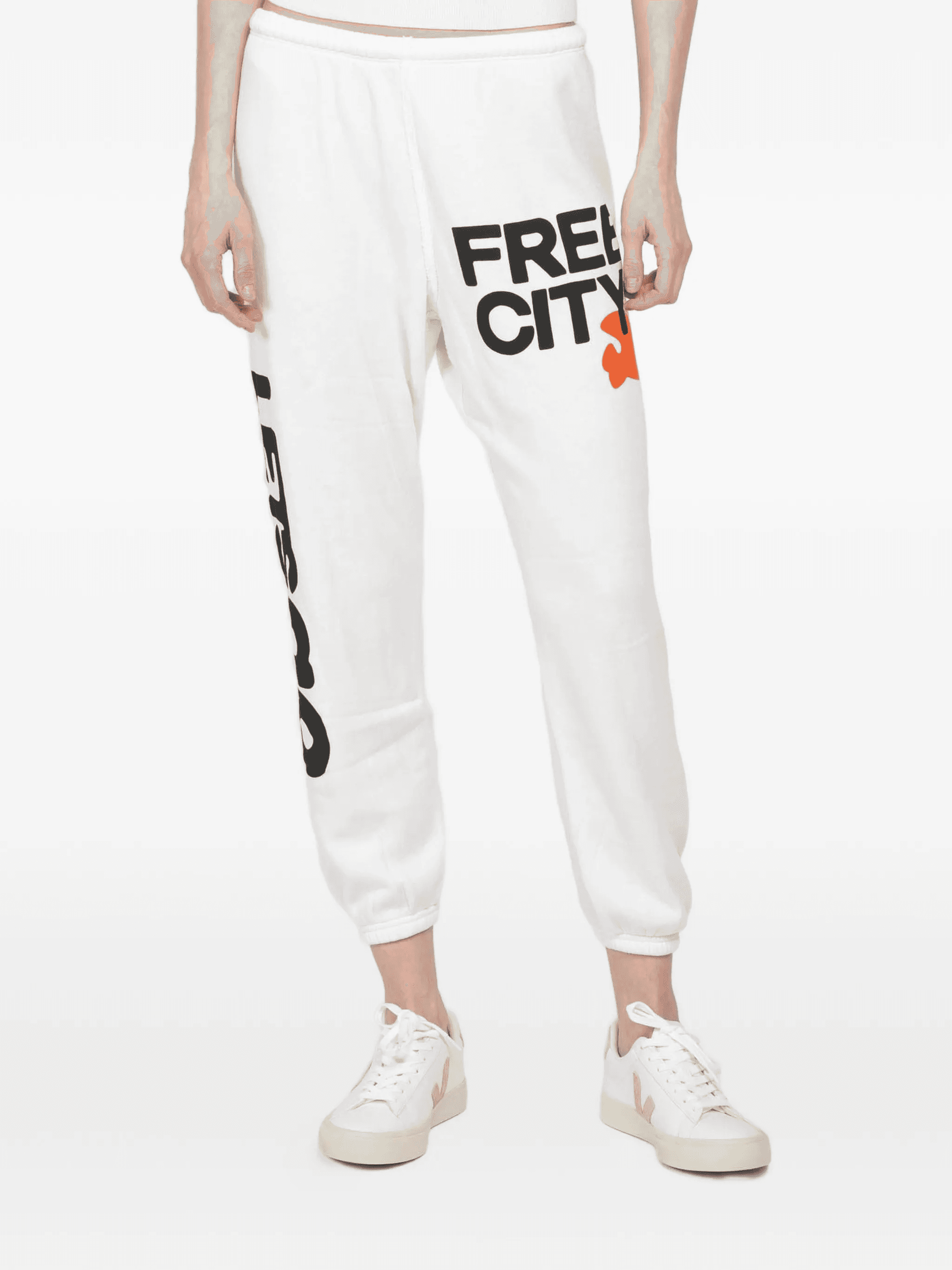 graphic-print track pants - Image 1