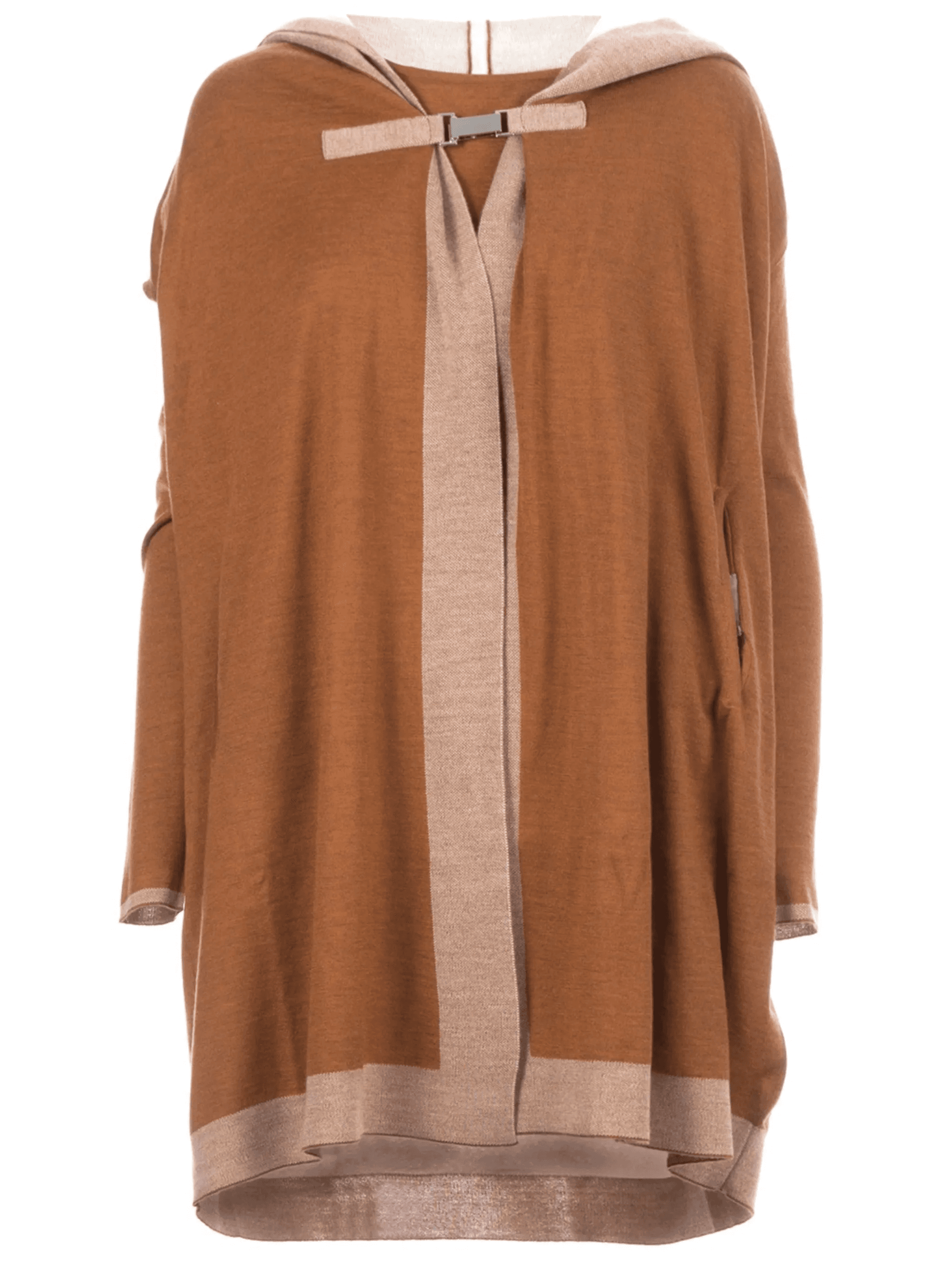 hooded cardi-coat - Image 1
