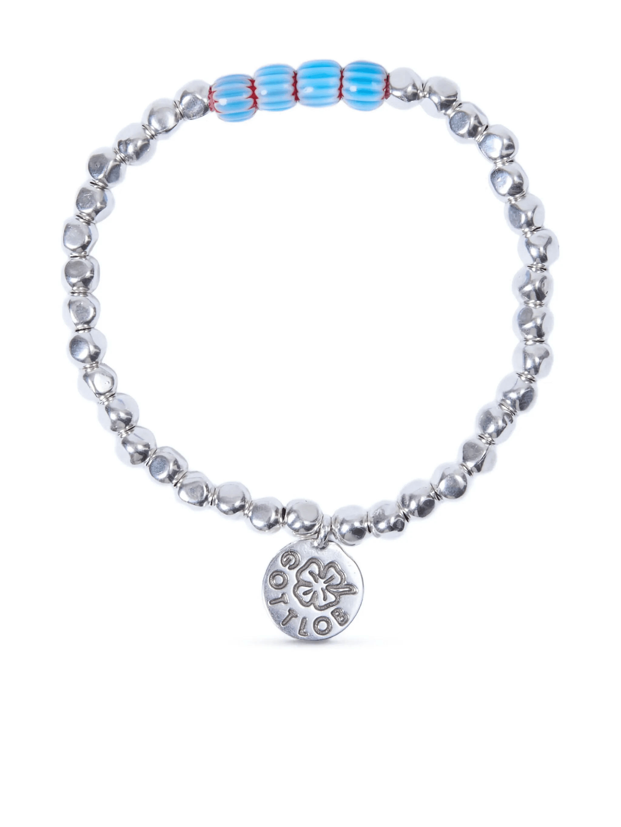 clover-engraved bracelet - Image 1