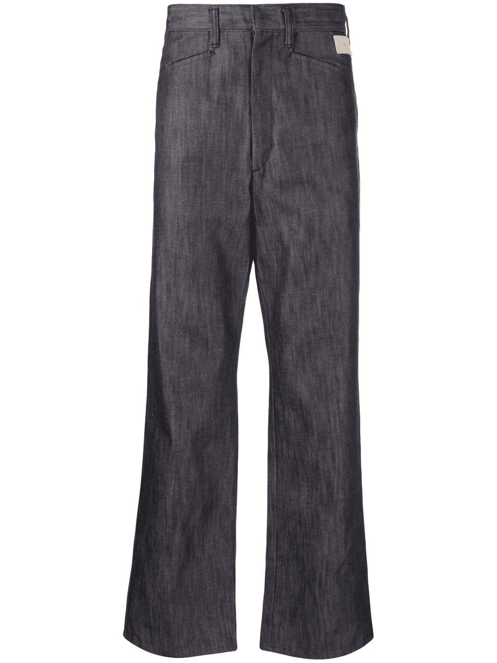 mid-rise straight-leg jeans - Image 1