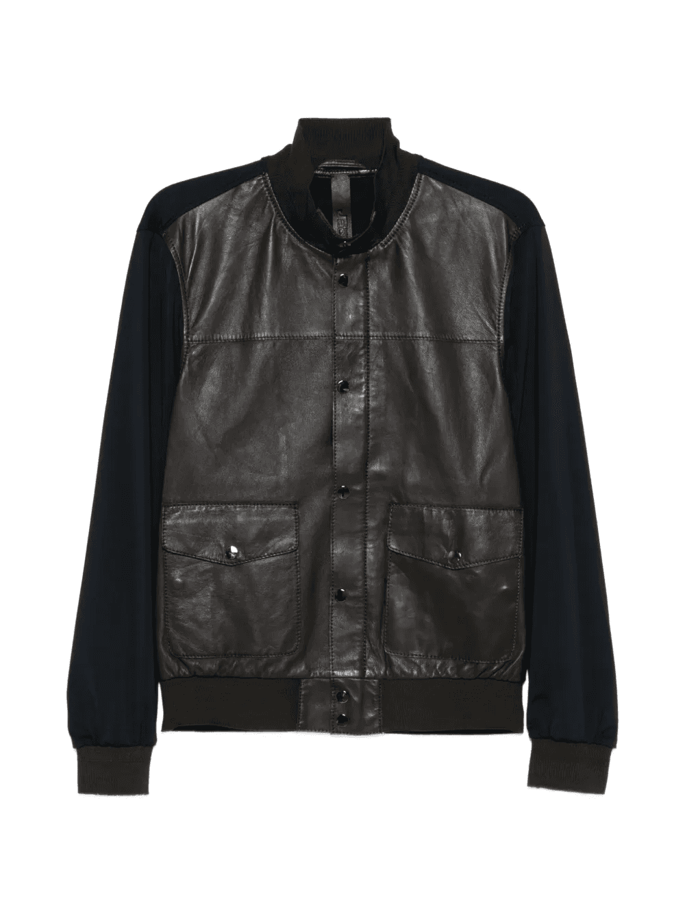 brown leather jacket - Image 1