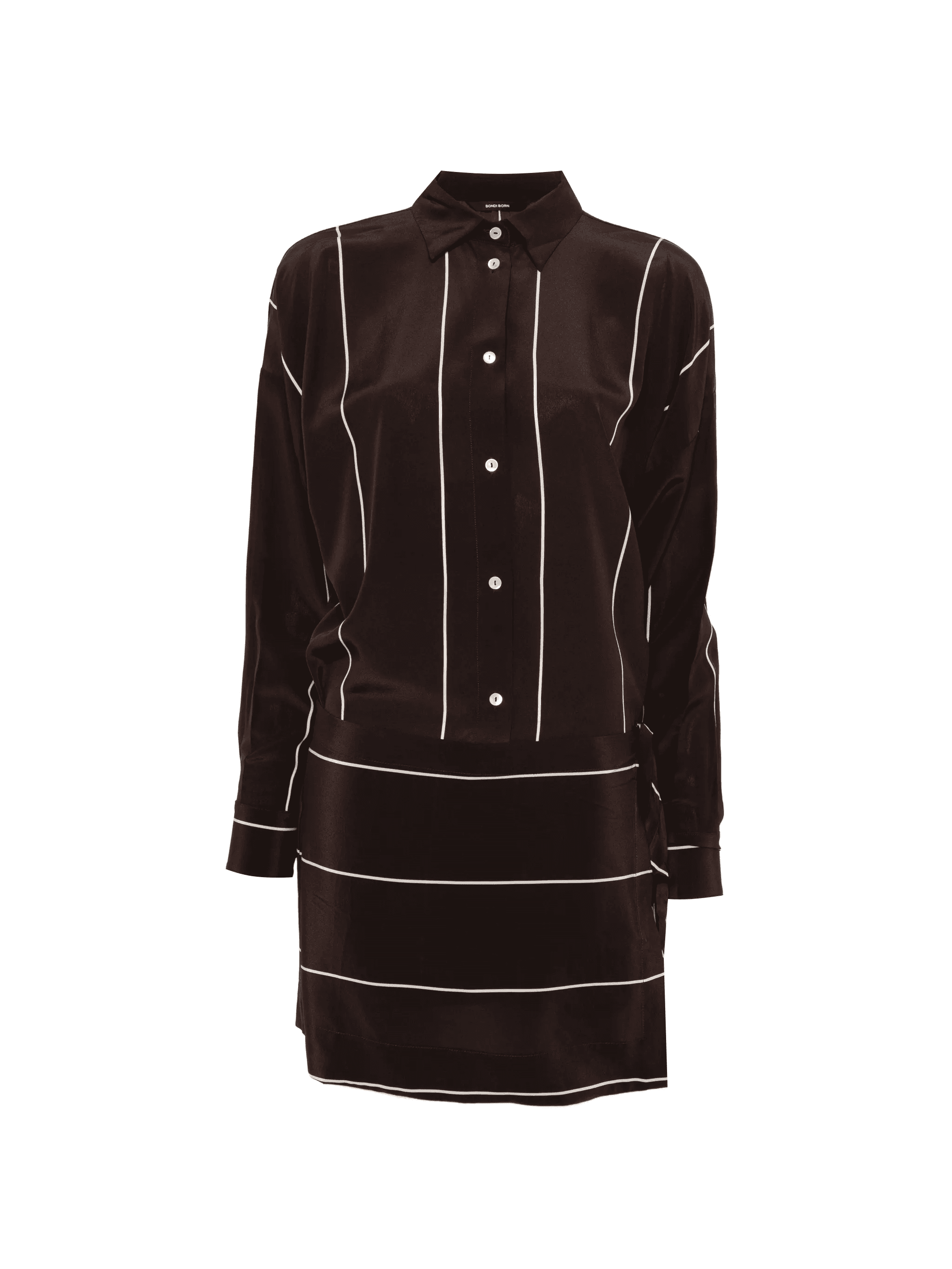 Orta striped shirt dress - Image 1