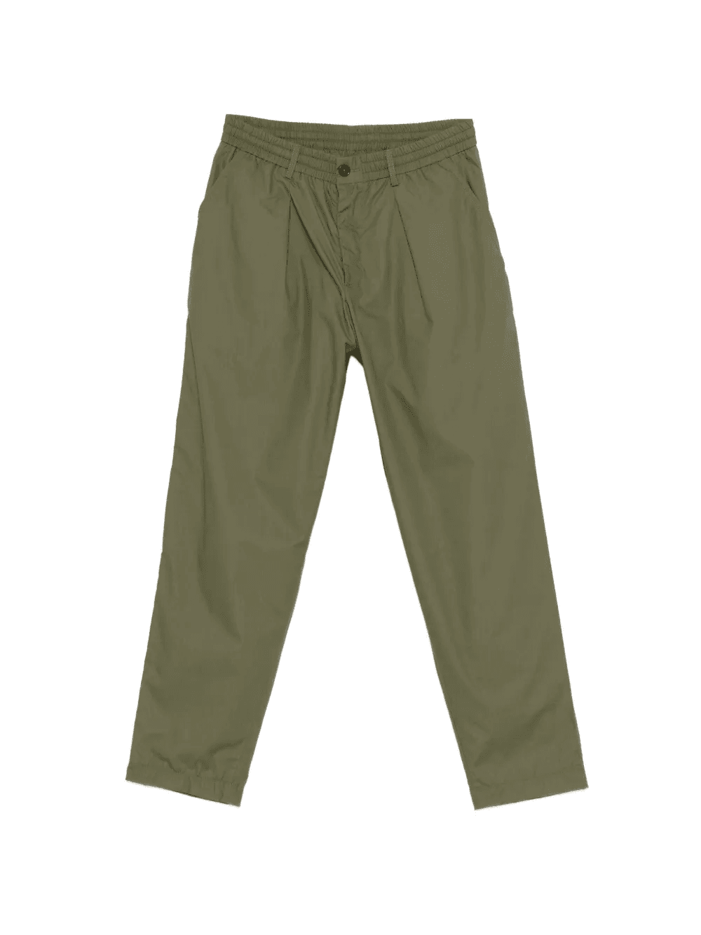 pleated elasticated trousers - Image 1