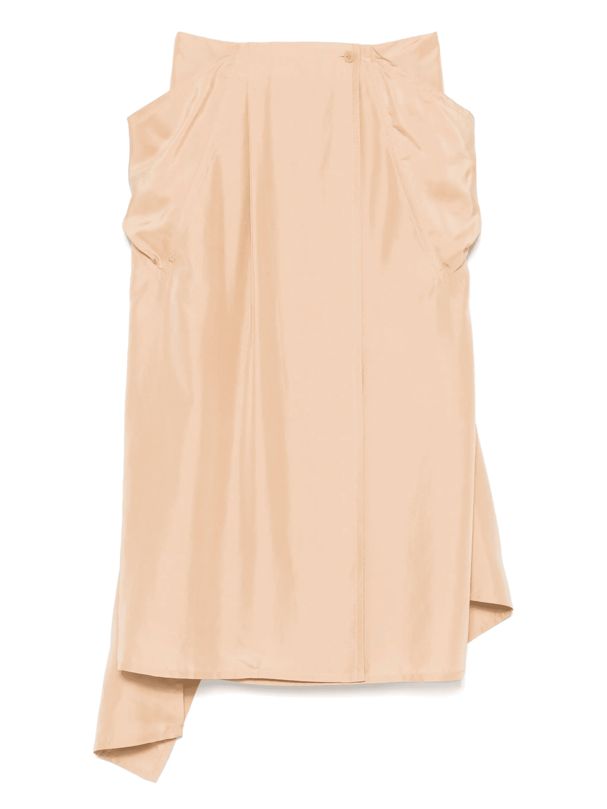 silk straight skirt - Image 1