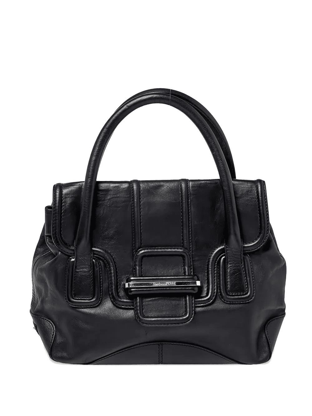 leather satchel bag - Image 1