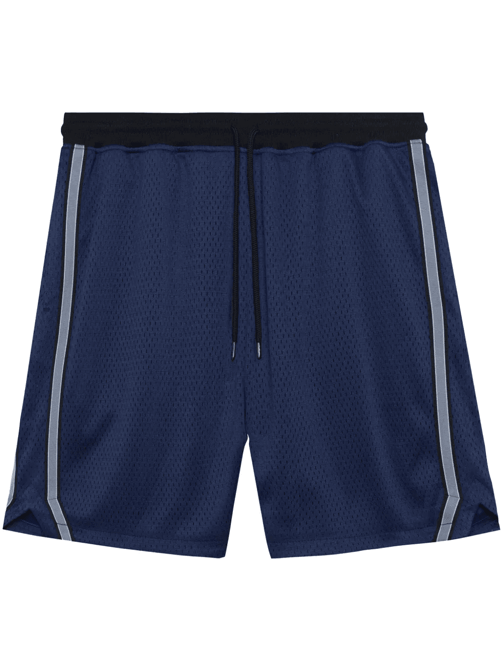 stripe-detail mesh shorts - Image 1