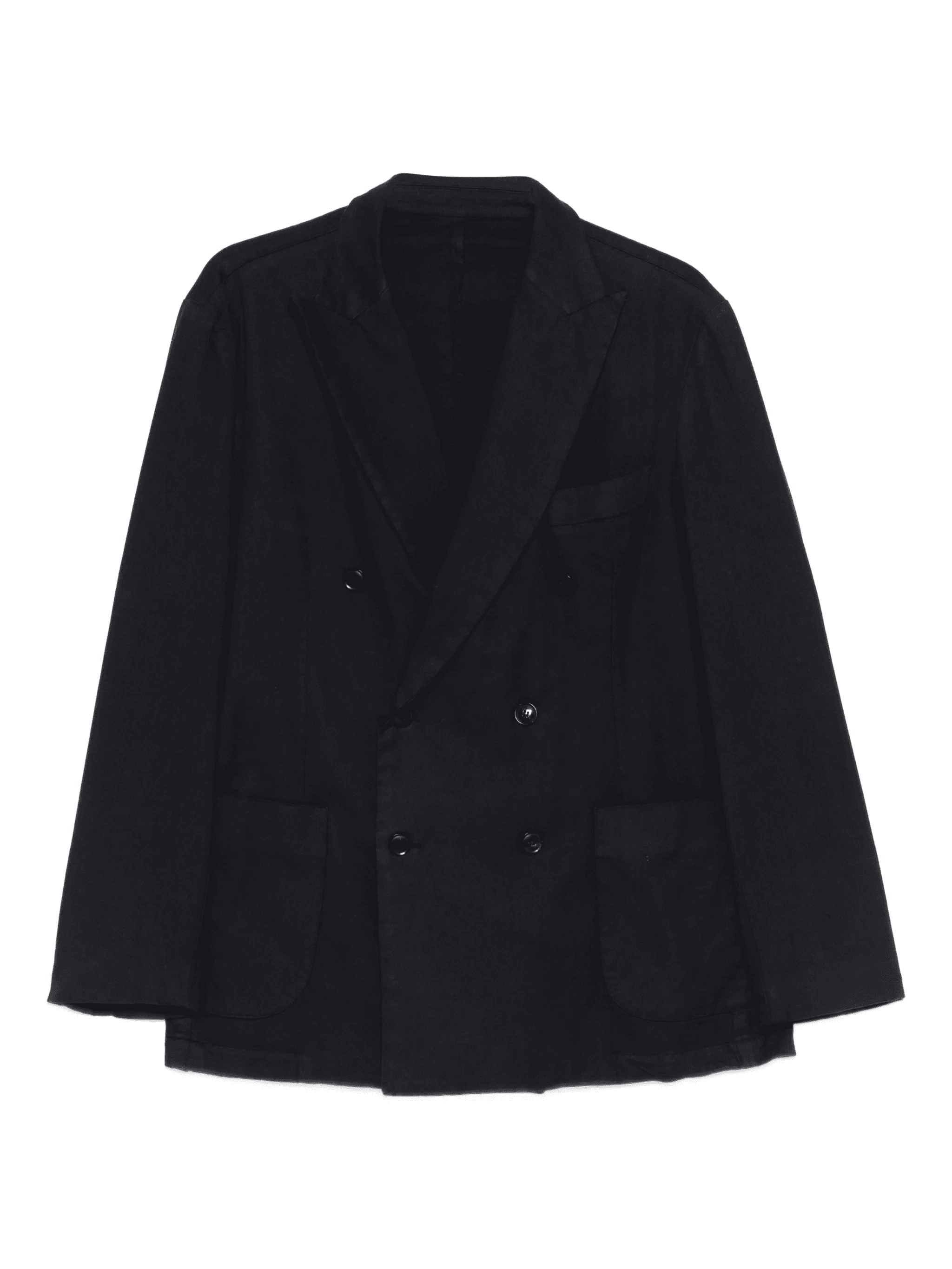 double-breasted patch-pockets blazer - Image 1