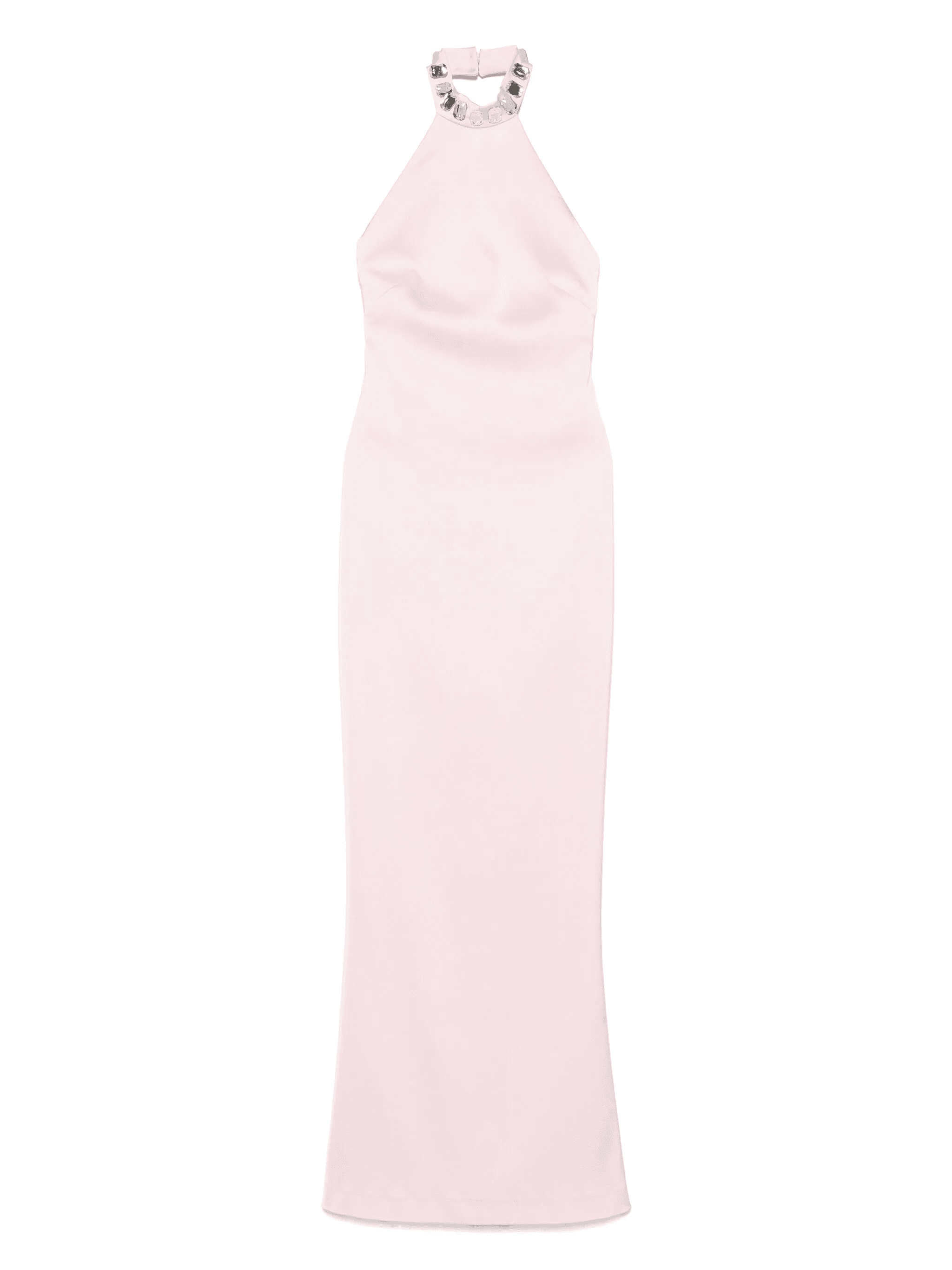 embellished halter-neck dress - Image 1