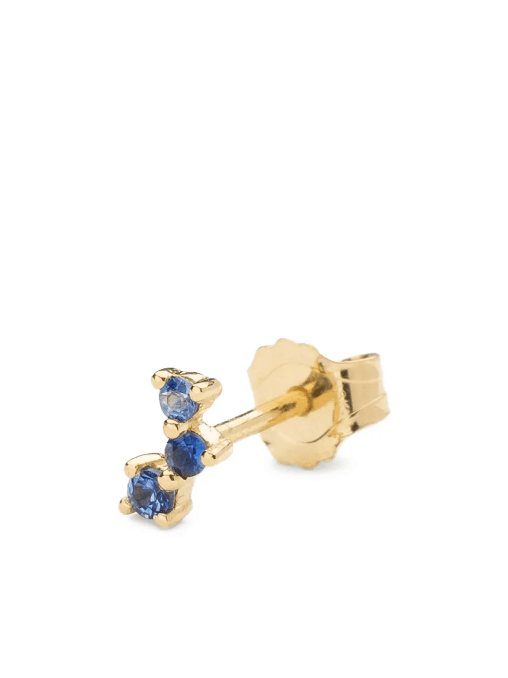 18K yellow gold Aurore sapphire earring - Image 1