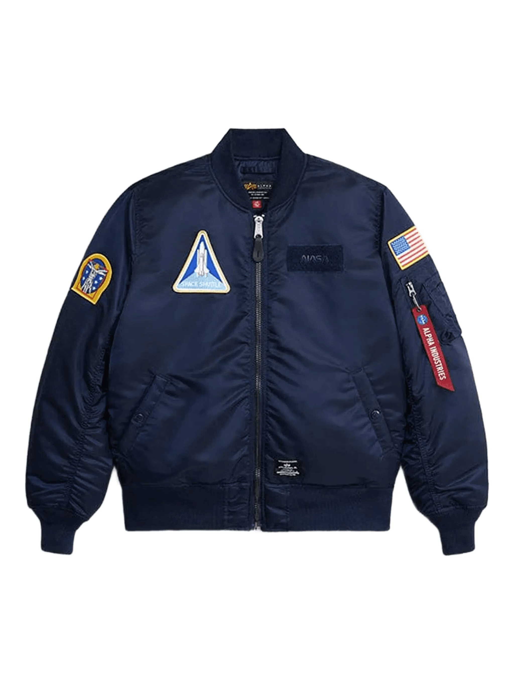 MA-1 space-shuttle patched jacket - Image 1