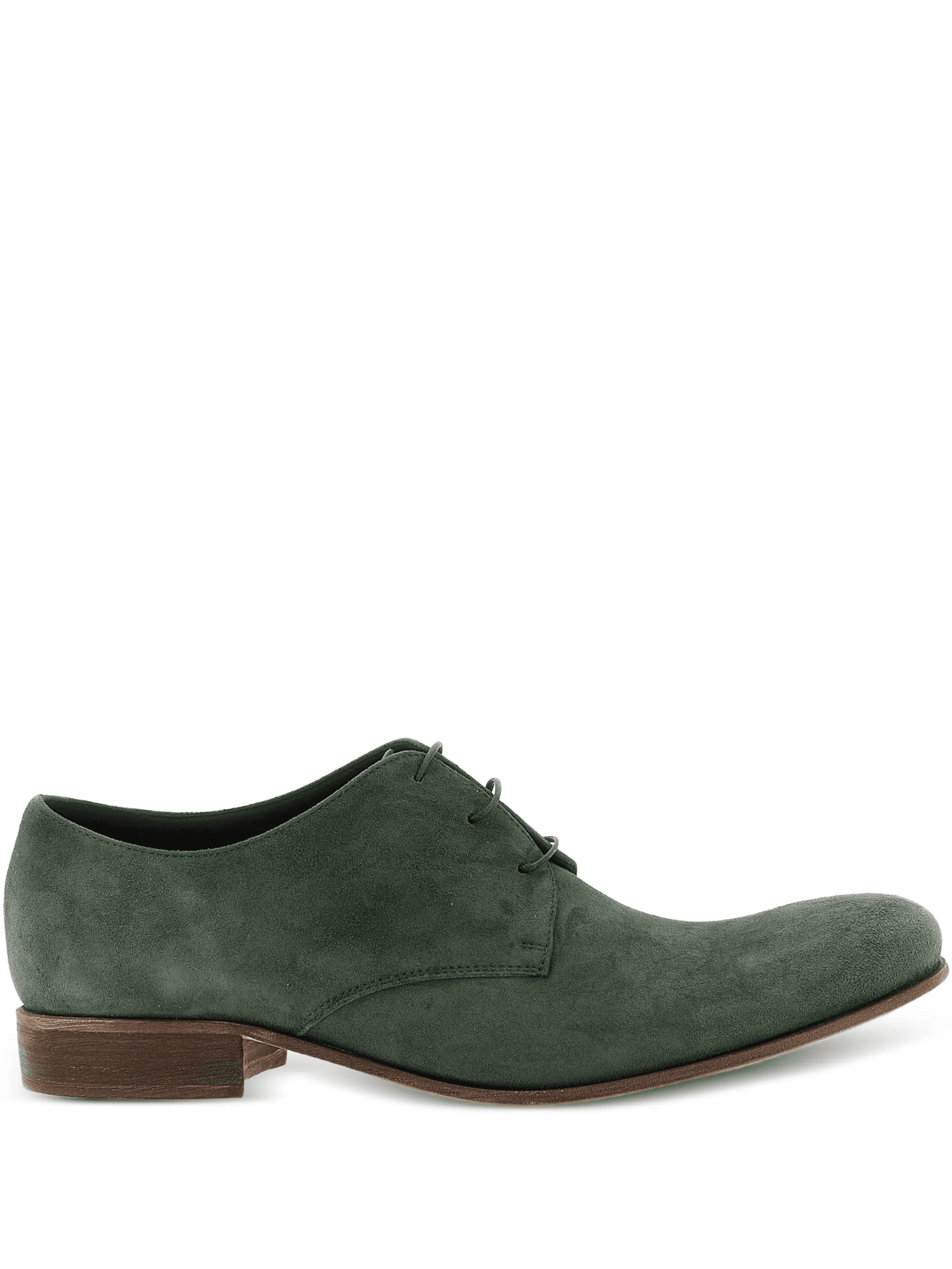 suede lace-up Derby shoes - Image 1