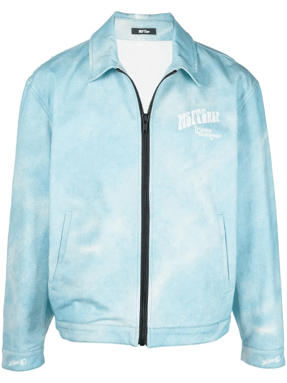 logo print lightweight jacket - Image 1