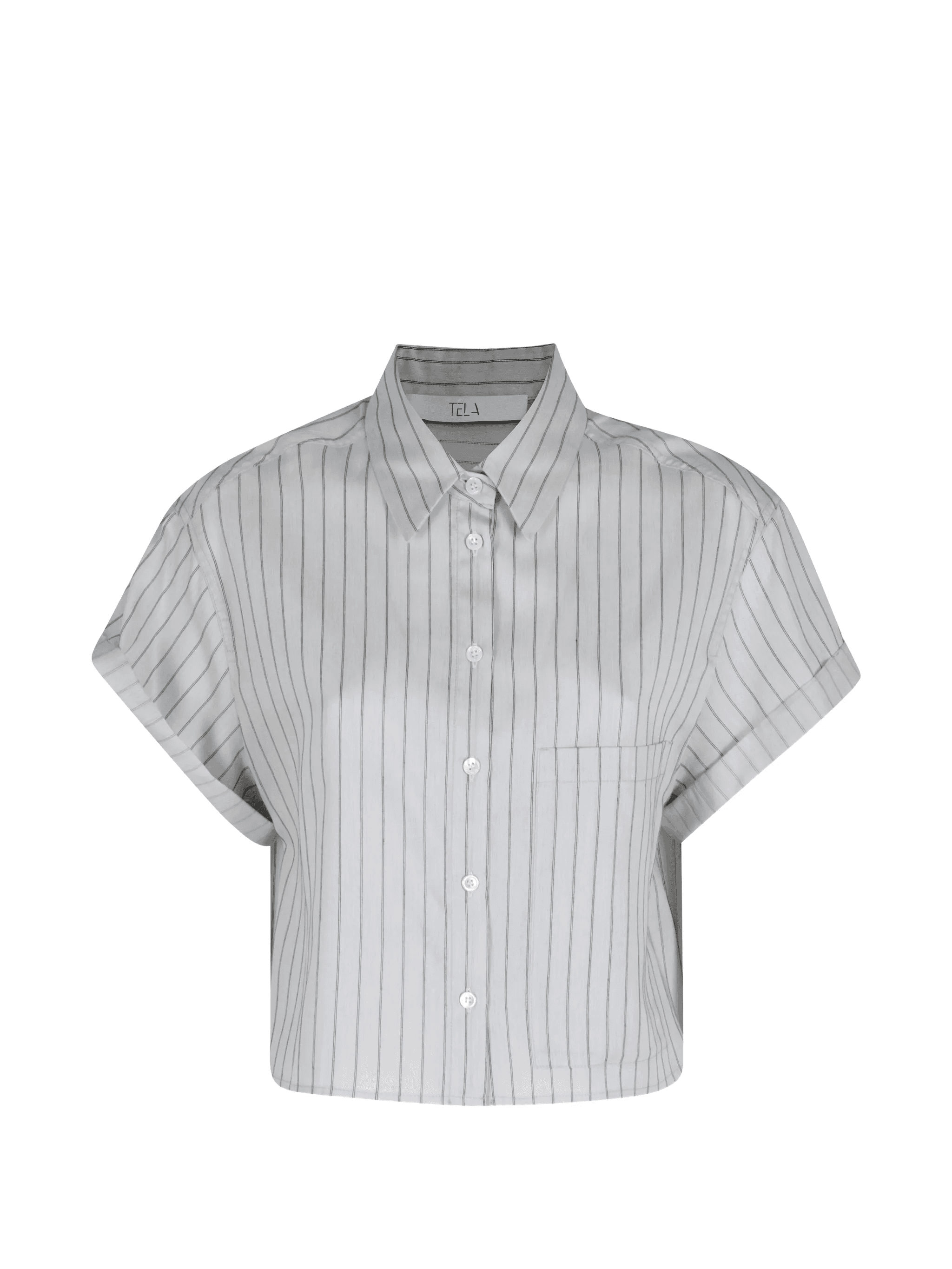 Rocky stripe short-sleeve top - Image 1