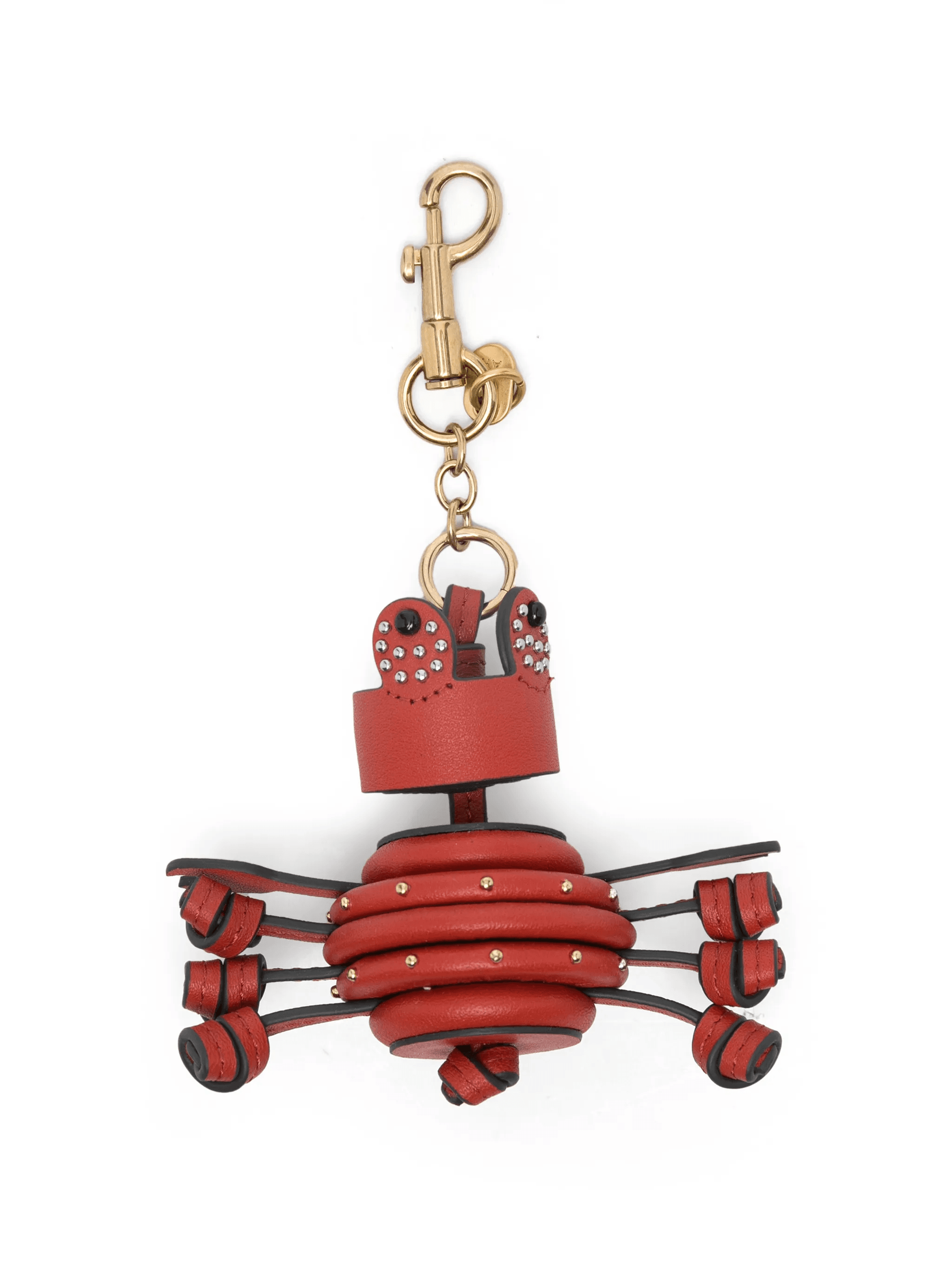crab-charm embellished keyring - Image 1