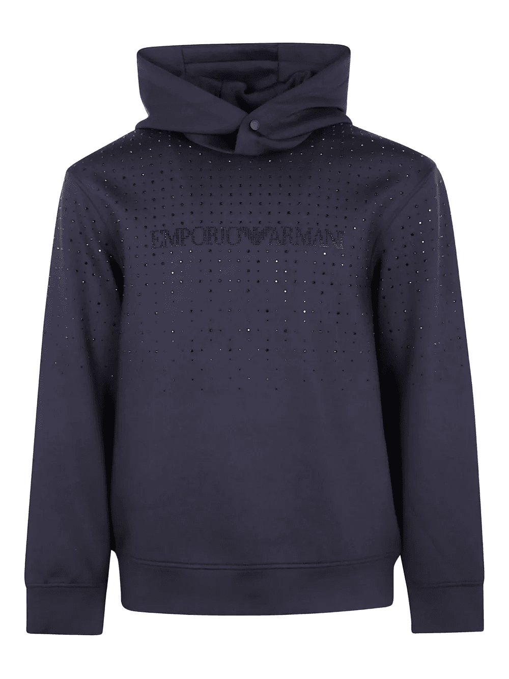 crystal-embellished hoodie - Image 1