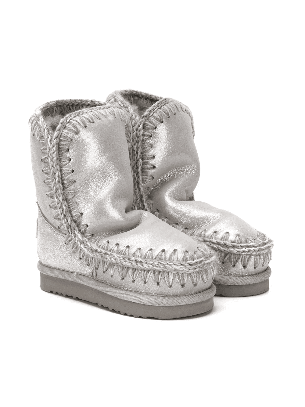 metallic sheen eskimo boots - Image 1