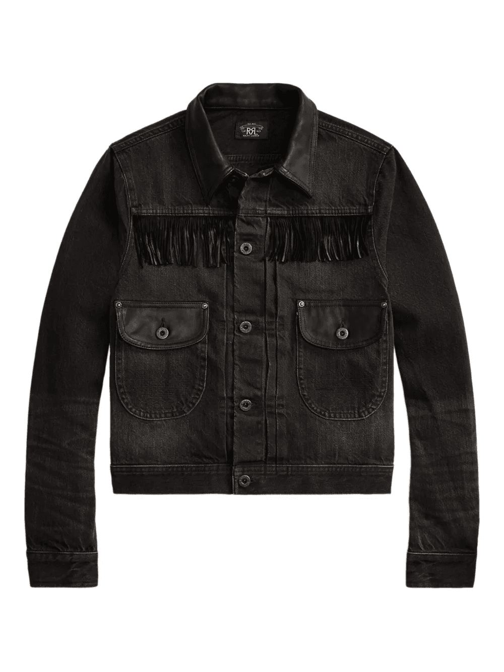 fringed jacket - Image 1