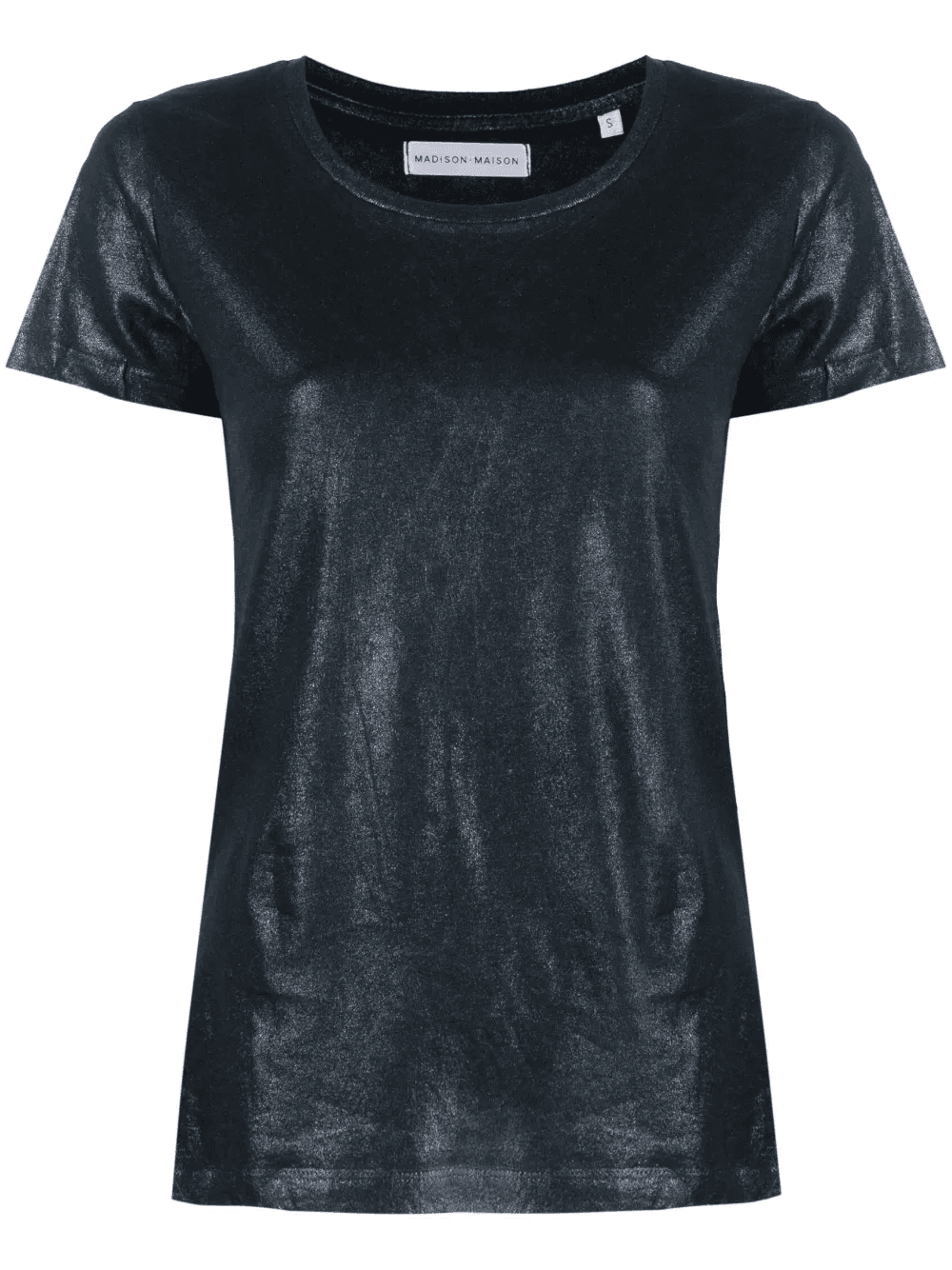 short-sleve lamé T-shirt - Image 1