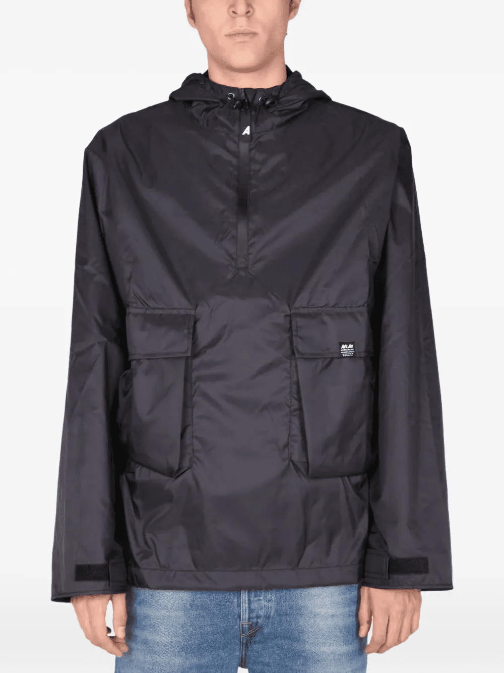 half-zip front-pockets jacket - Image 1