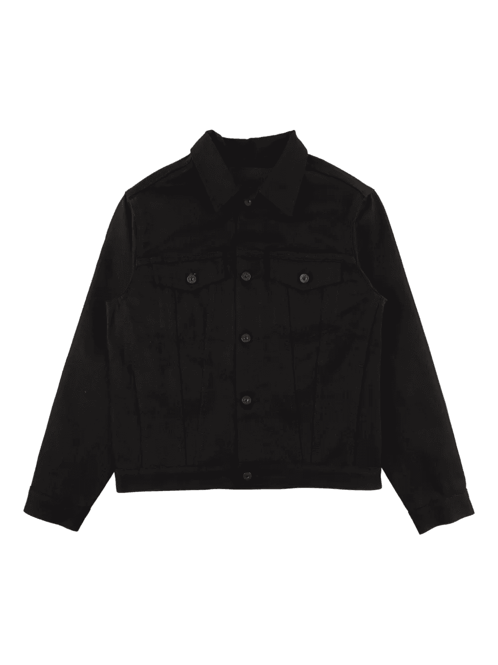 buttoned denim jacket - Image 1